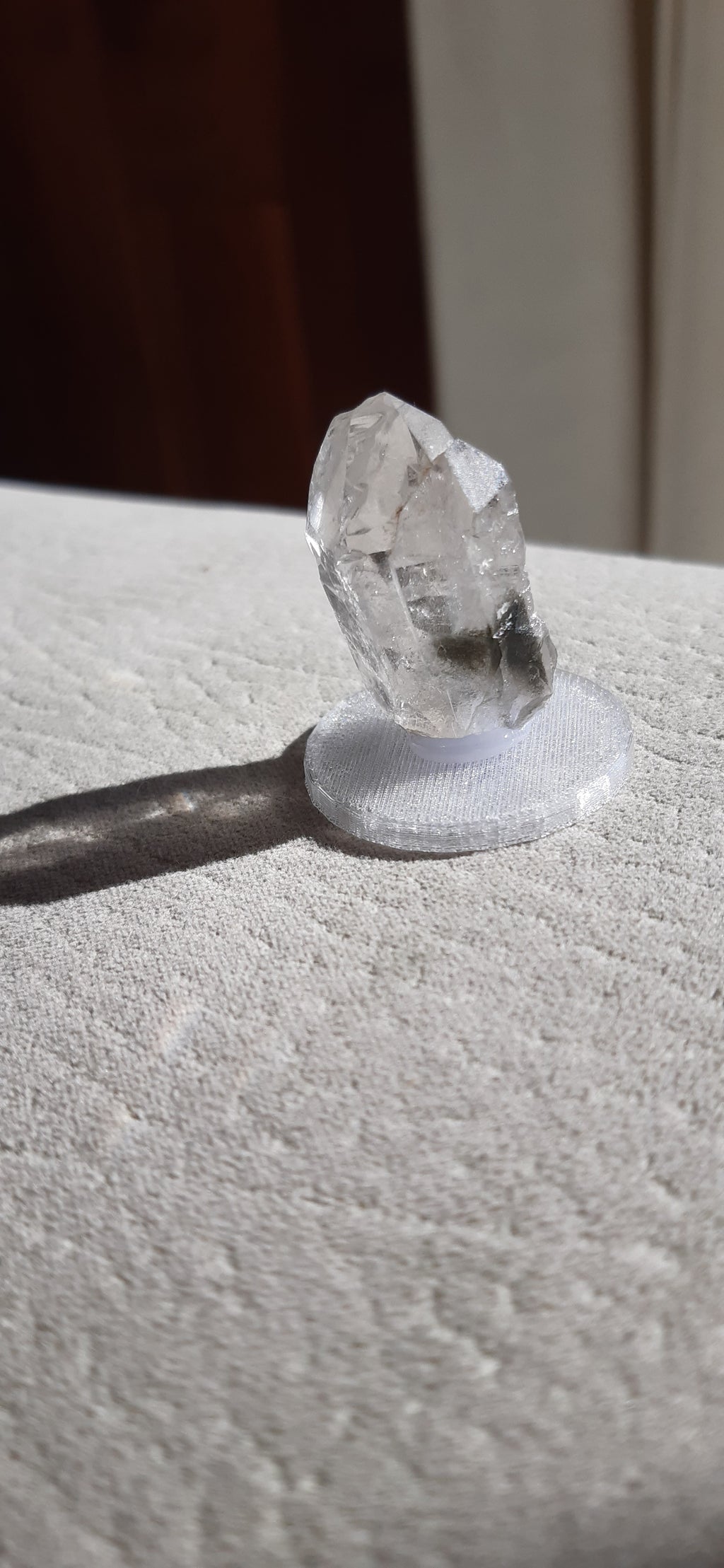 Support cristaux/minéraux/figurines 3cm diamètre