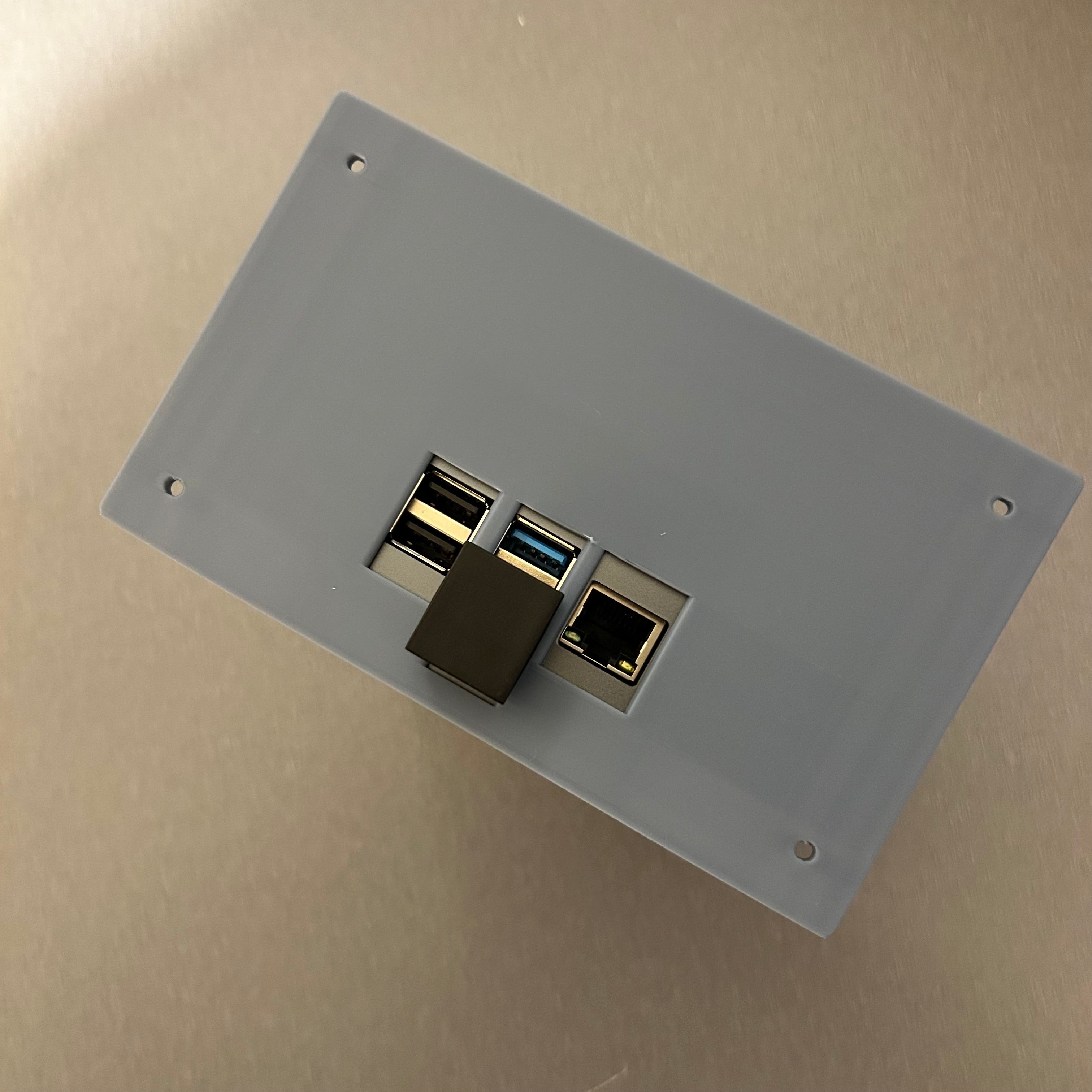 Microlab – Pi 4B + SSD in GeeekPi Aluminum Case