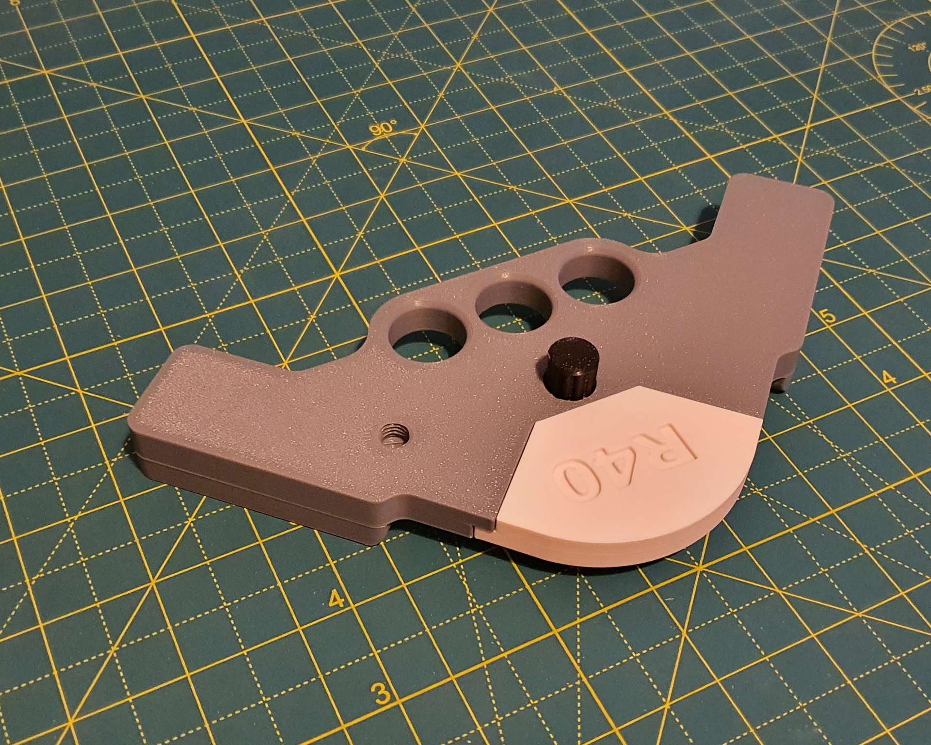 Corner Jig with changeable Radius/Chamfer inserts