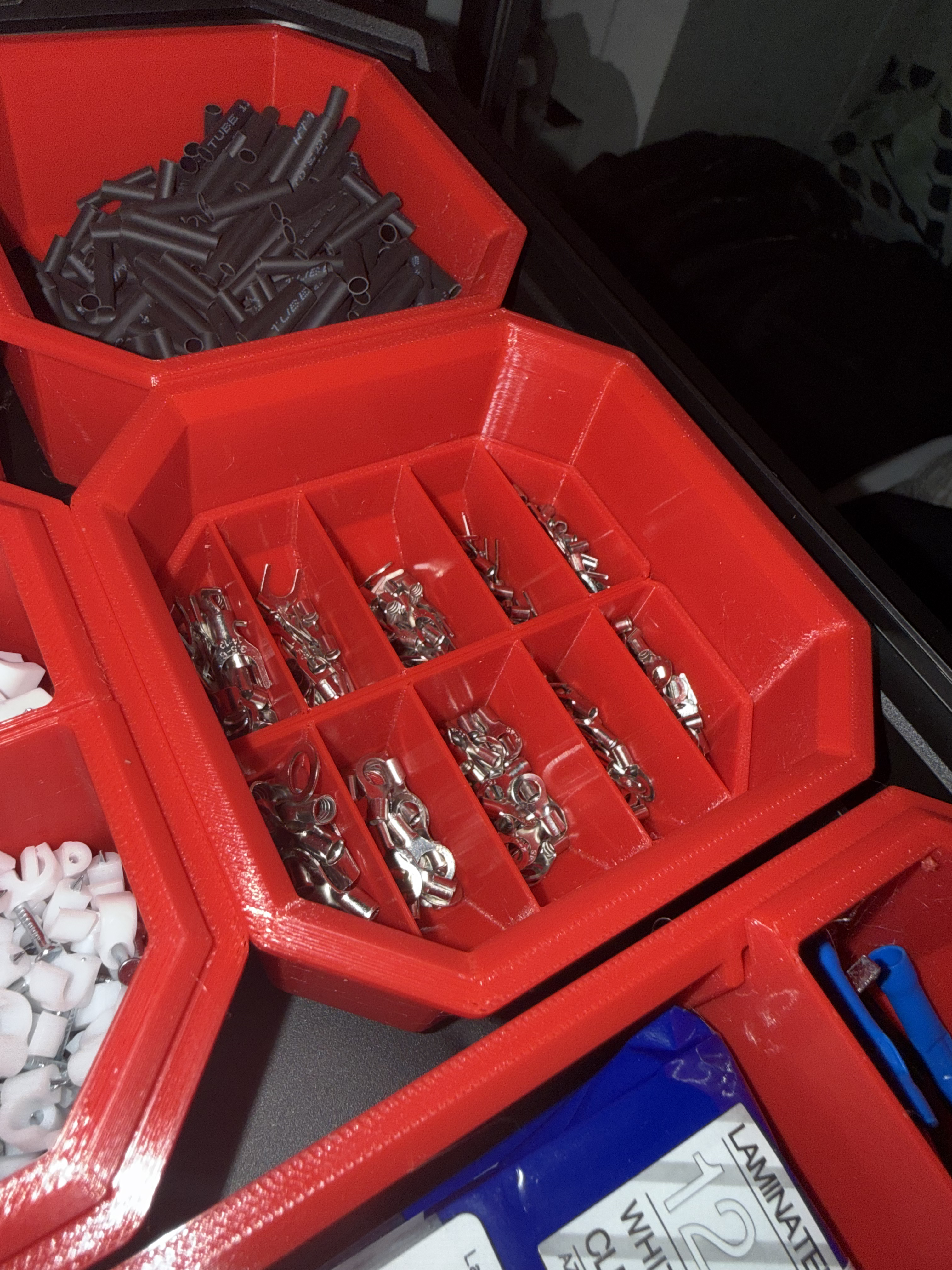 Half Size Divider for modified StackTech Bins