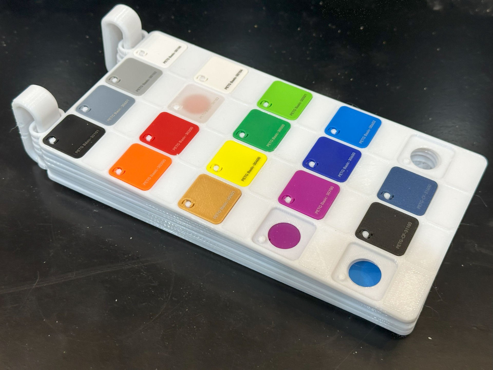 Filament Swatch System - Infill patterns 01