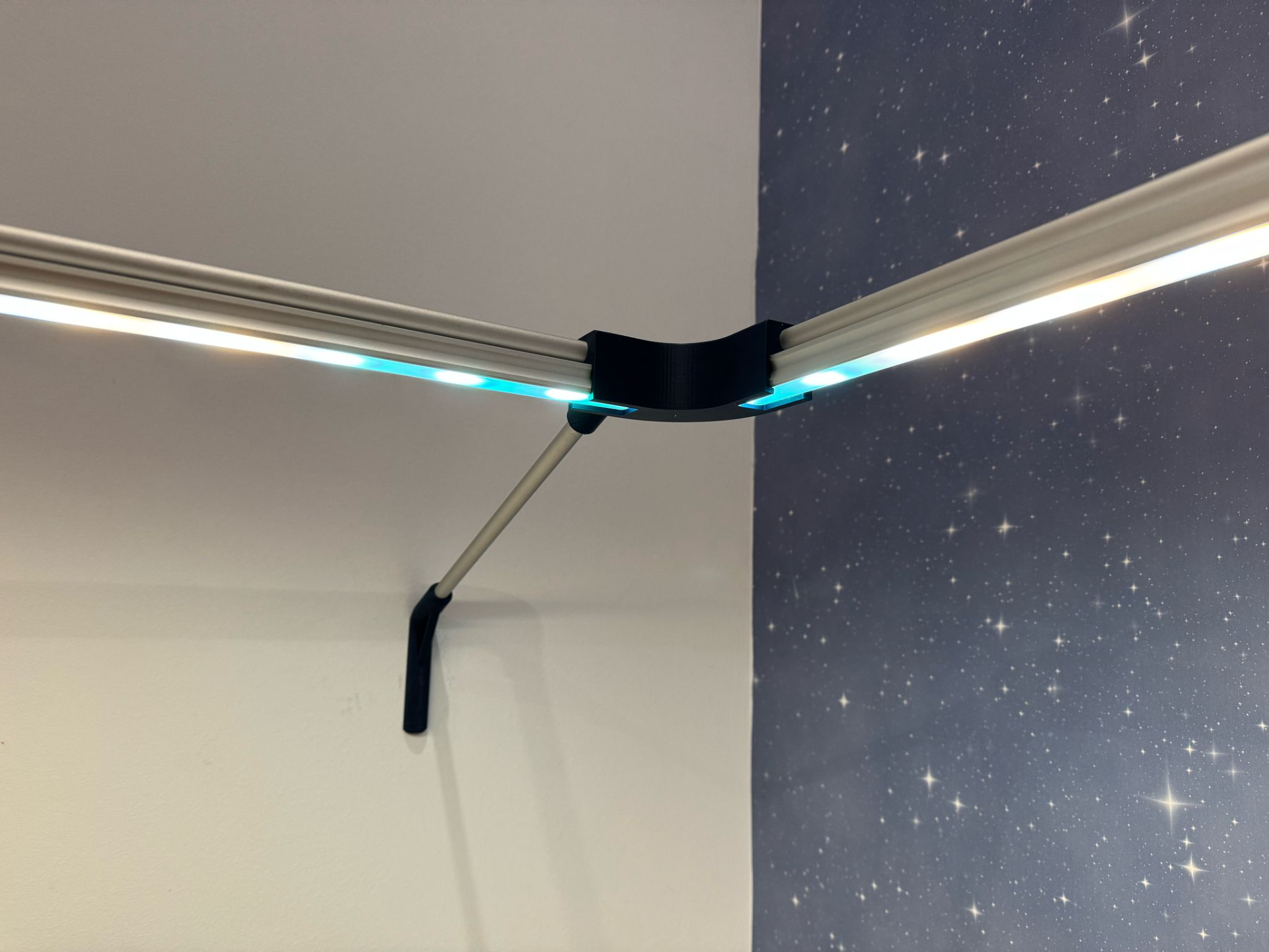 Desk Ceiling Light with Hue Led Strip