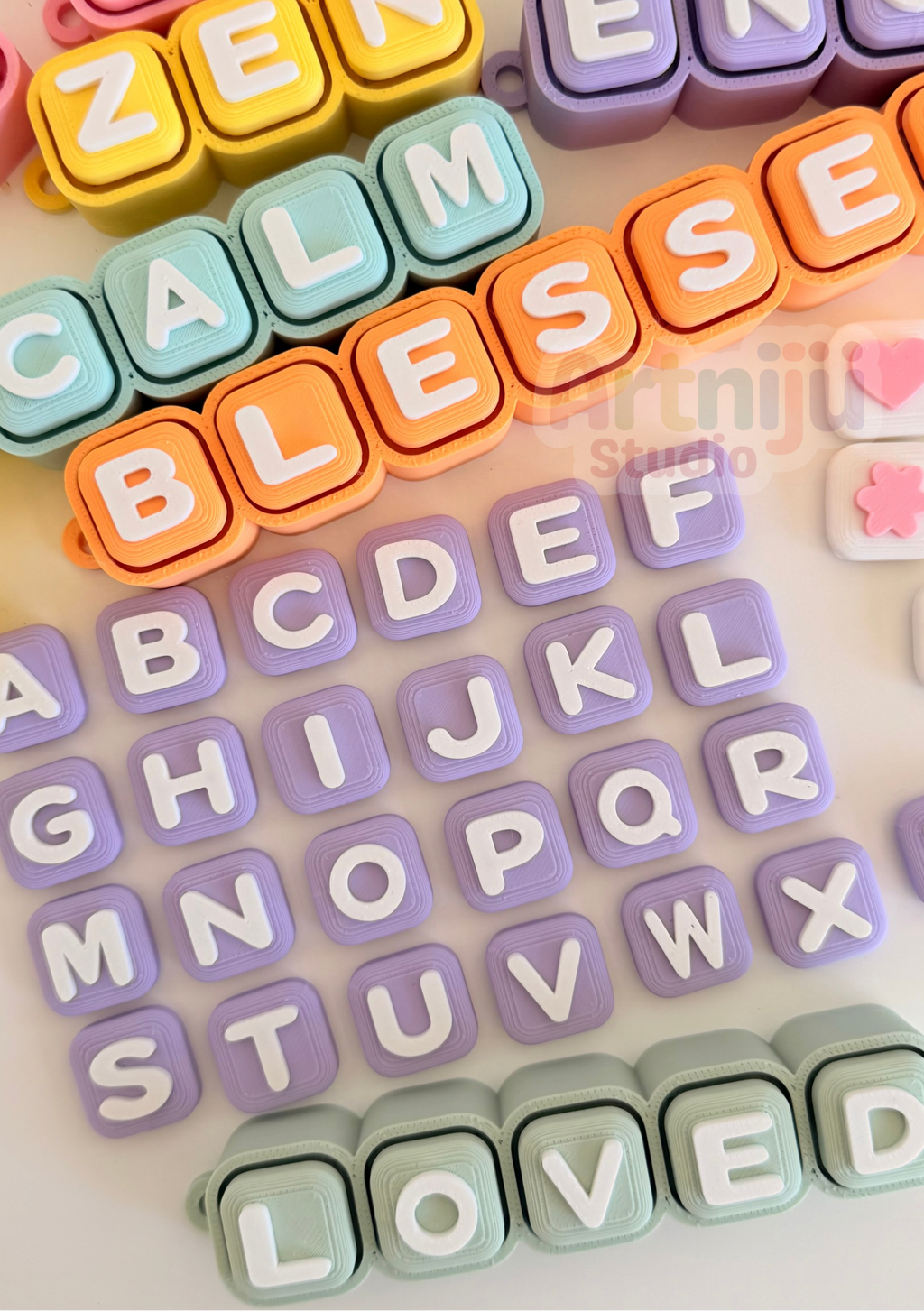 Keycaps Clicker Rounded Edge Fidget-Artniju