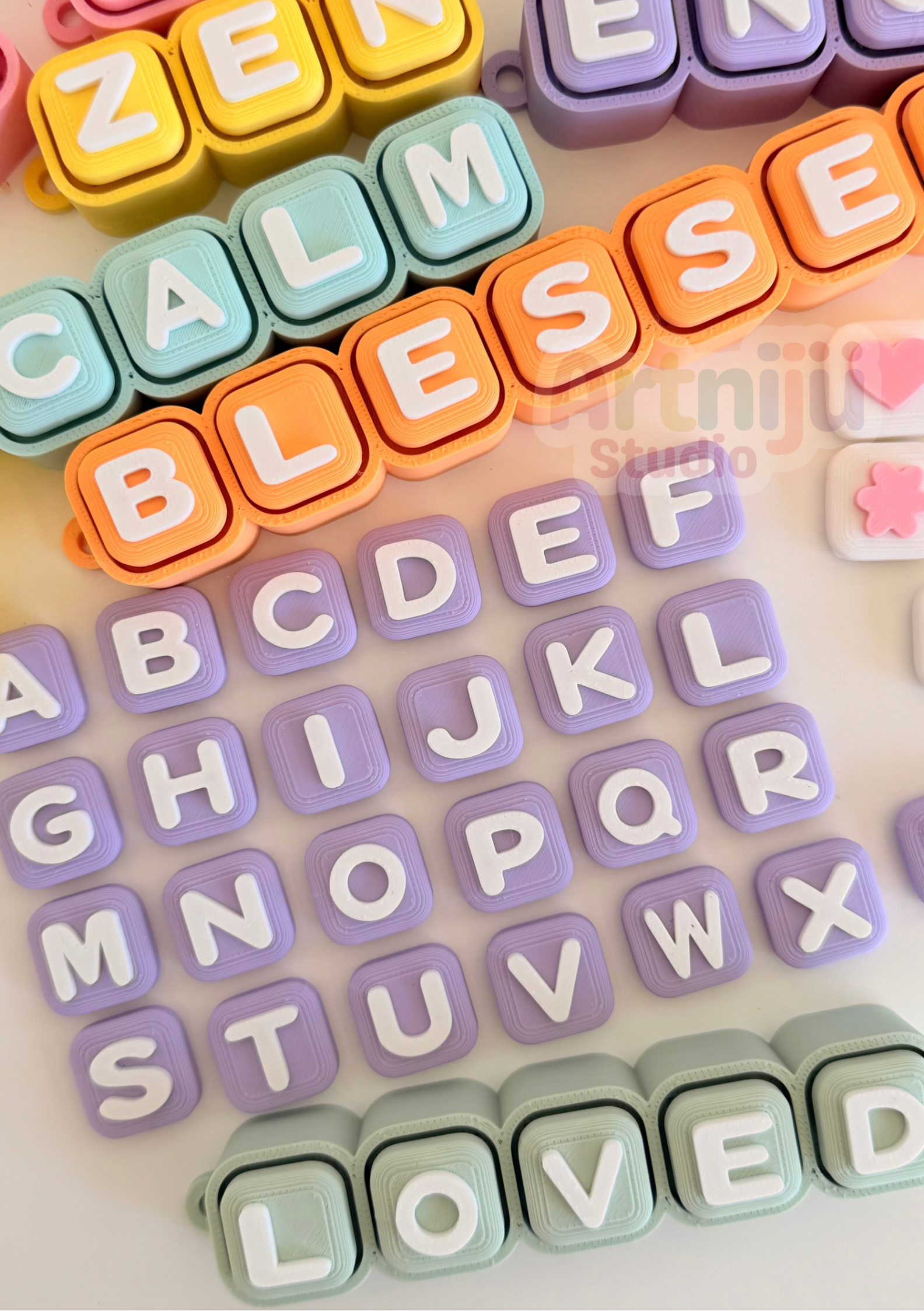 Keycaps Clicker Rounded Edge Fidget-Artniju