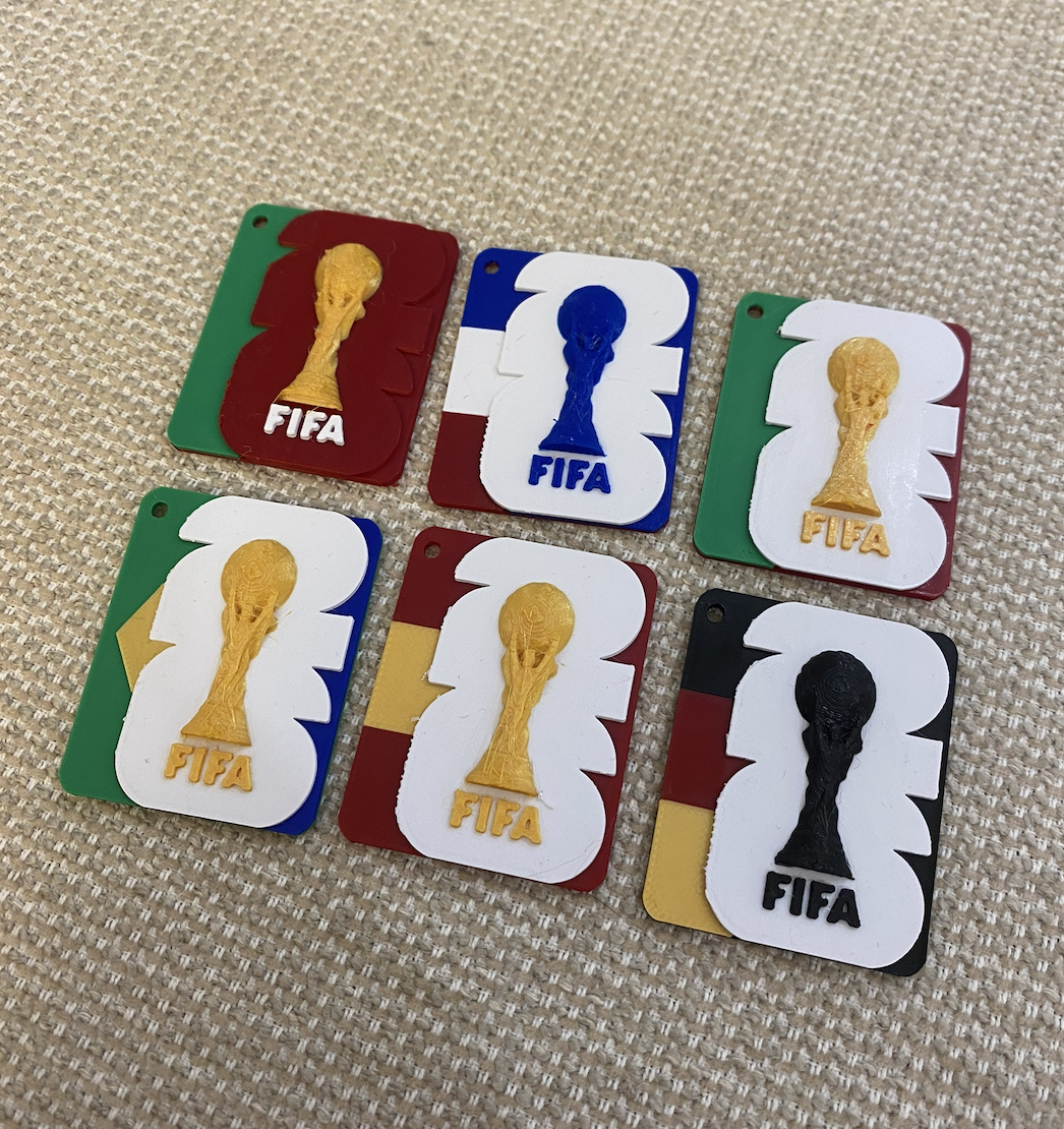 Chaveiro Seleções da Copa do Mundo FIFA 2026
