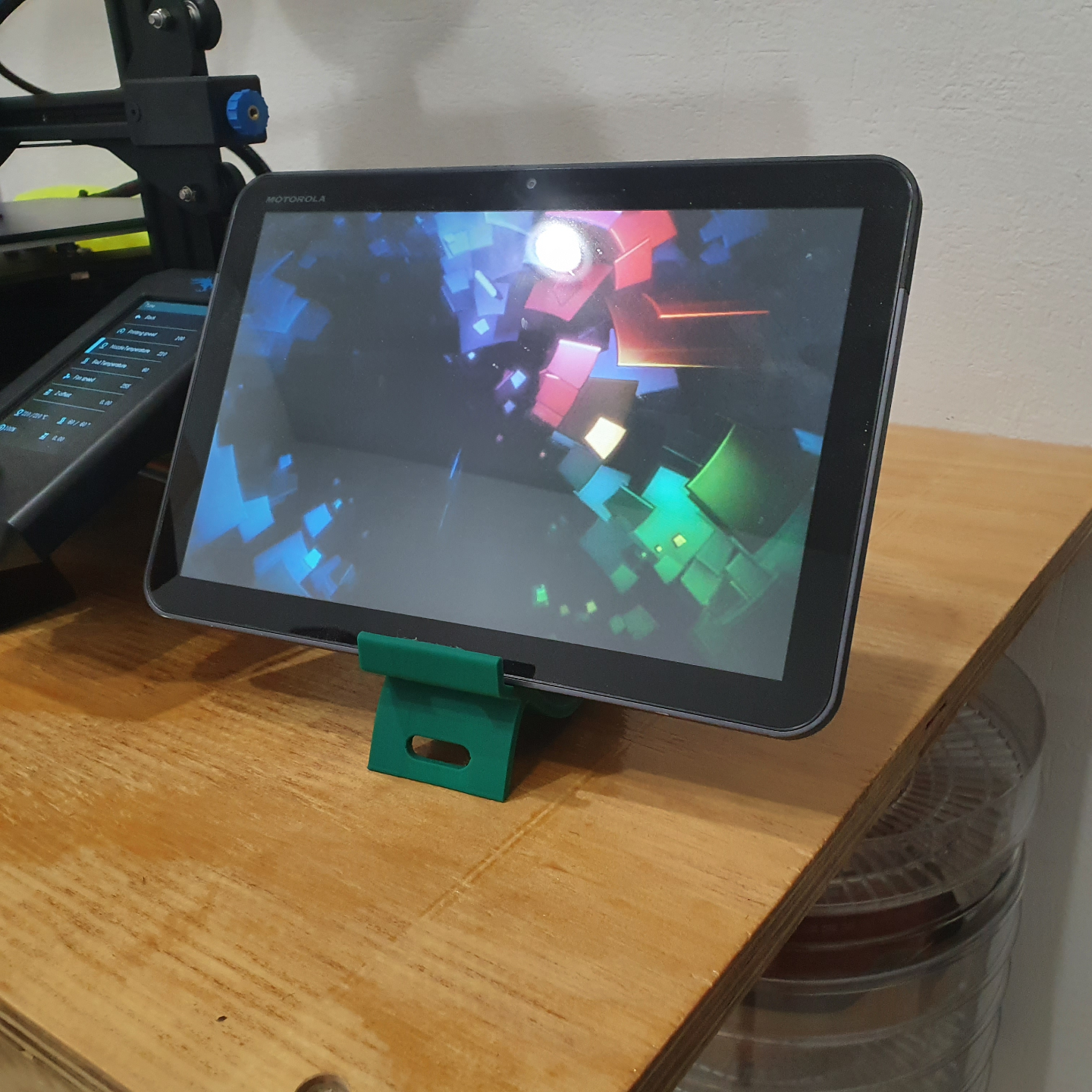 phone stand with Harry Potter logo
