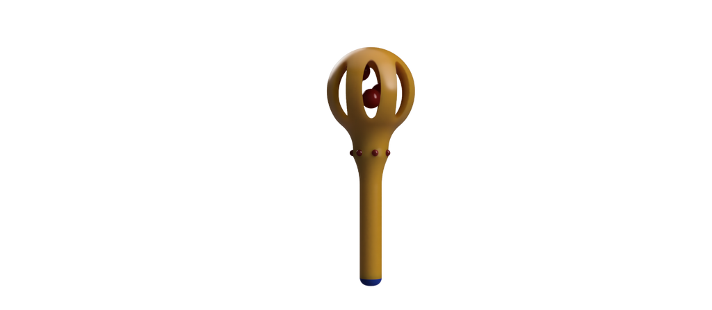 Melodic Magic Rattle: A Musical Toy for Kids and Musicians