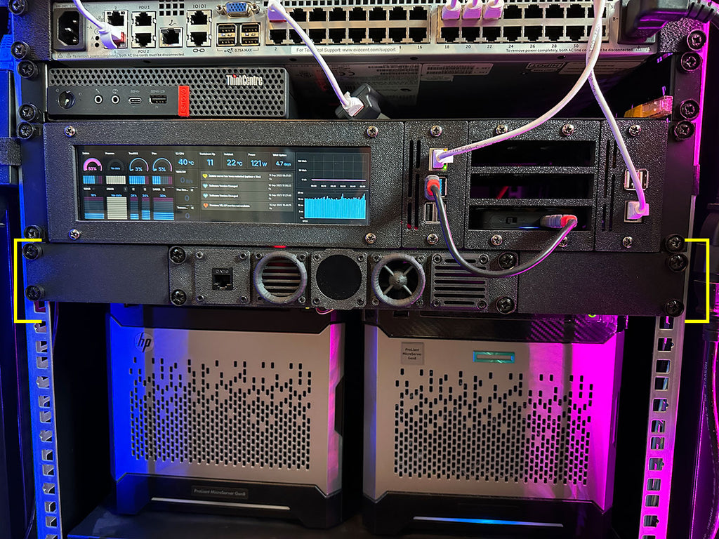 10 Inch to 19 Inch Network Server Rack Adapter