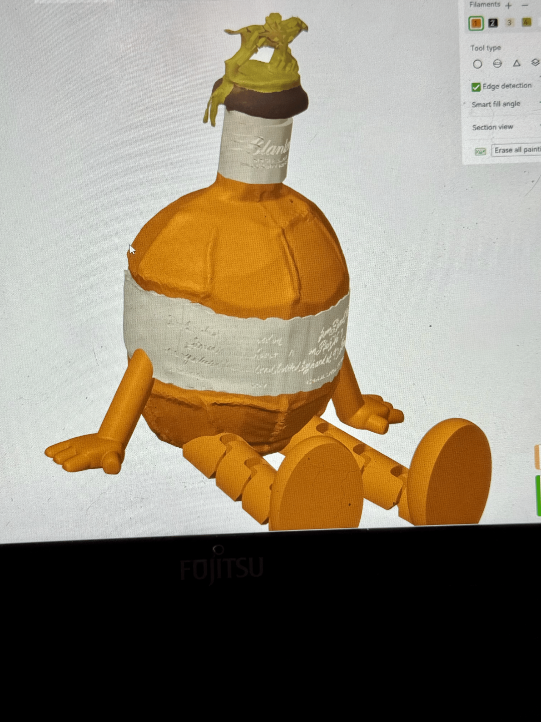Blanton's Bourbon Whiskey Articulated Figurine