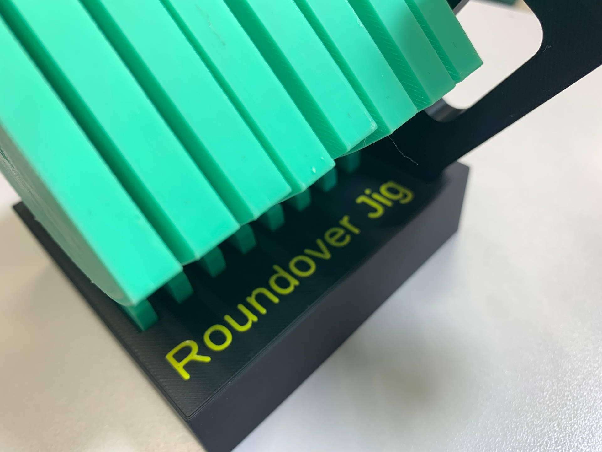 Holding Tray for Roundover Jig