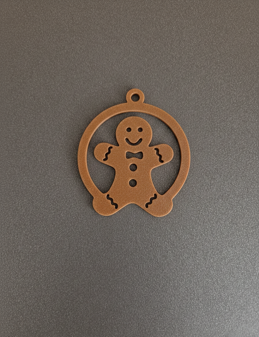 Omino di Pan di Zenzero - Gingerbread Natalizio