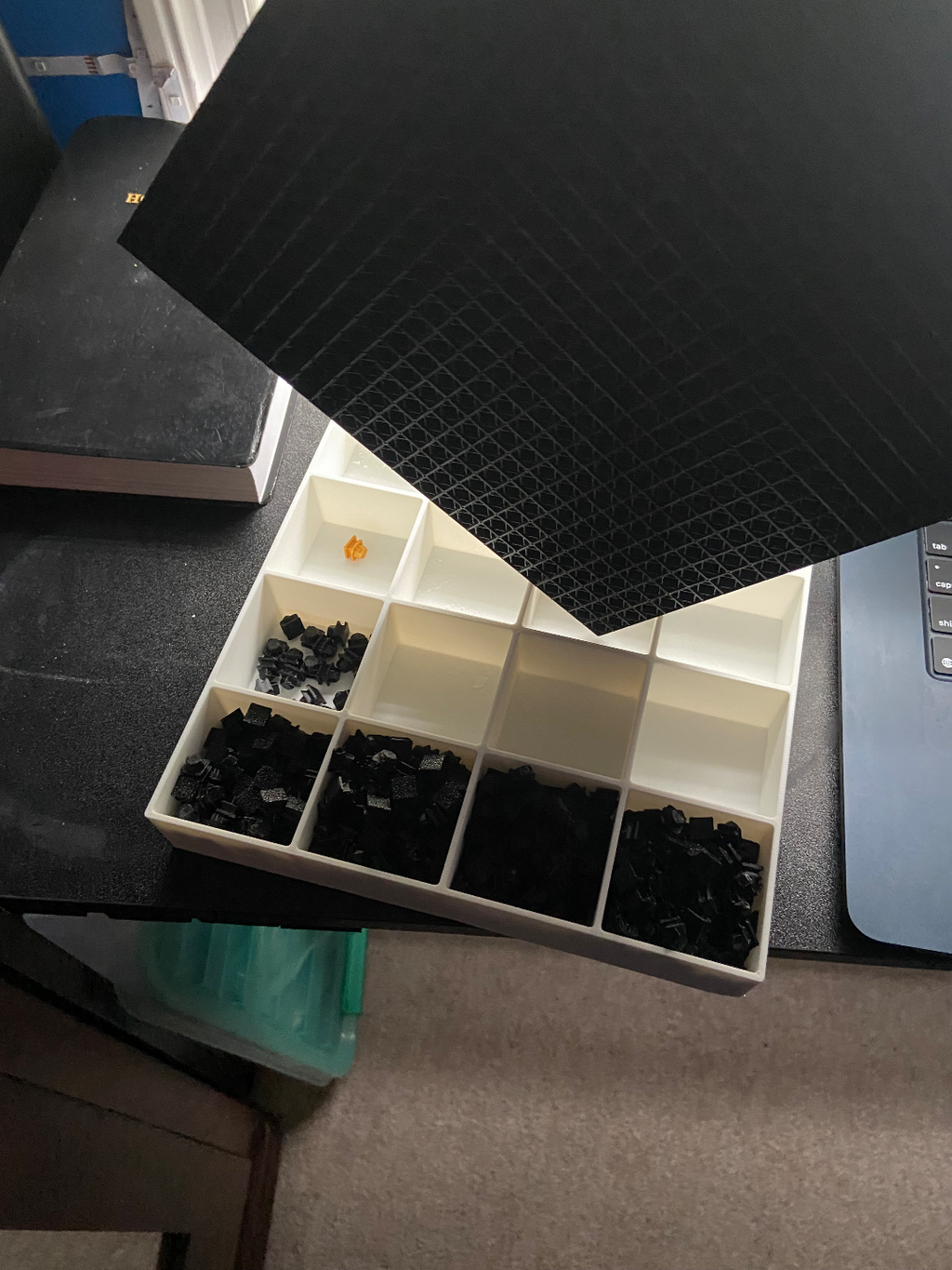 Pixel plate