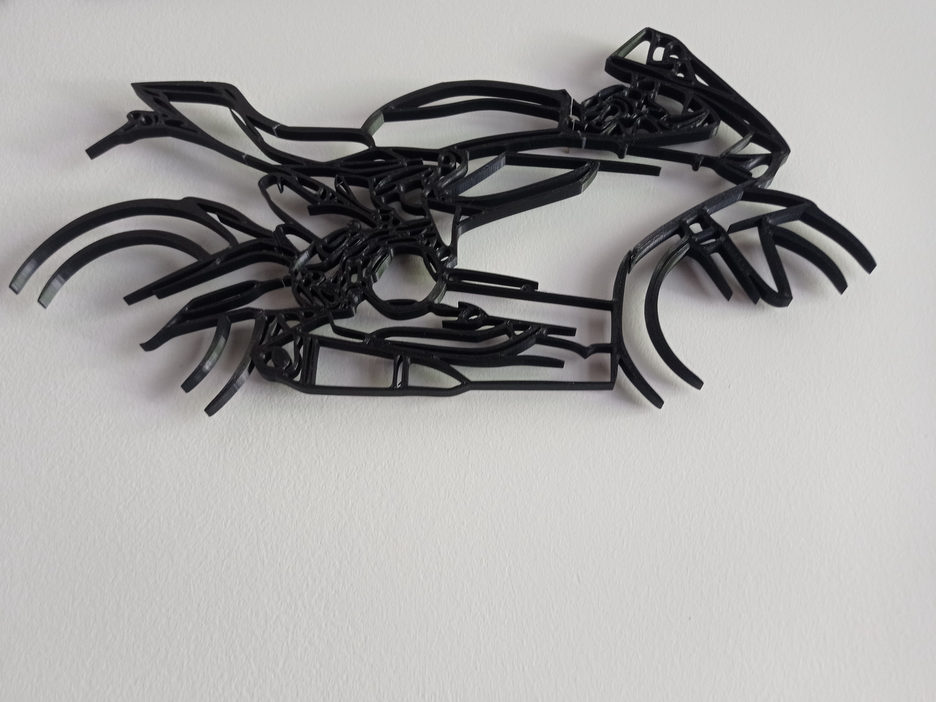 Motorbike wall_art 40cm