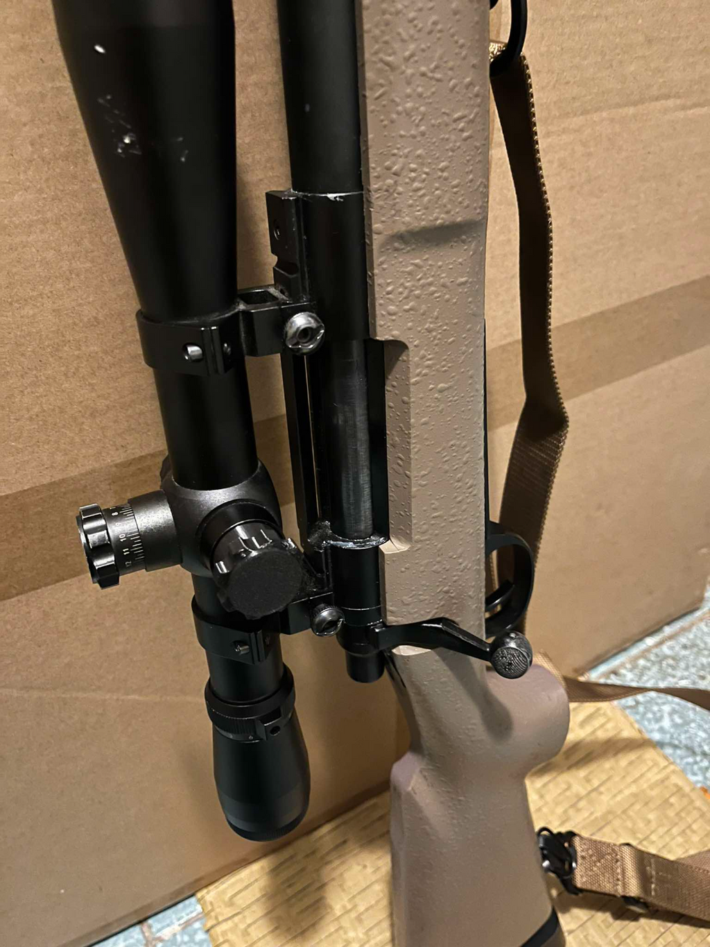 Airsoft Scope bolt cover