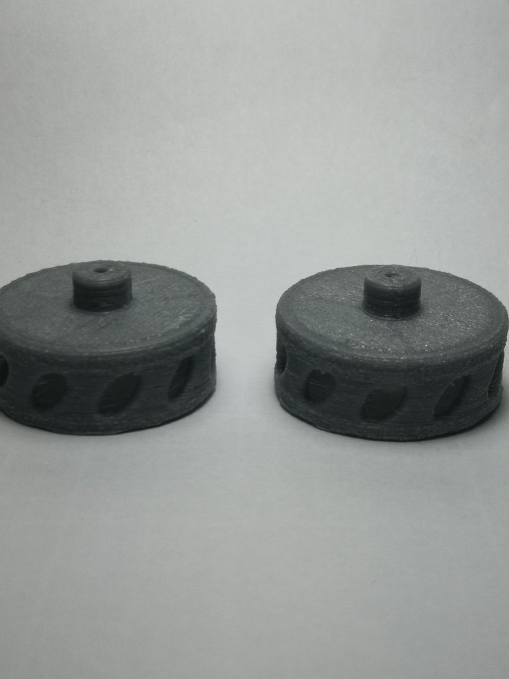 3D printed flywheels for blasters
