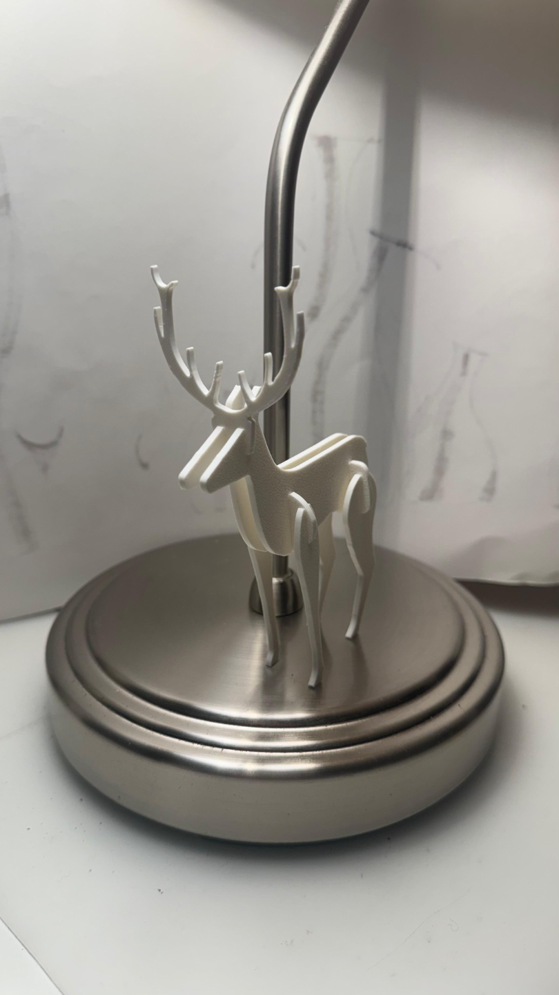 Reindeer 3D Puzzle Kit Card
