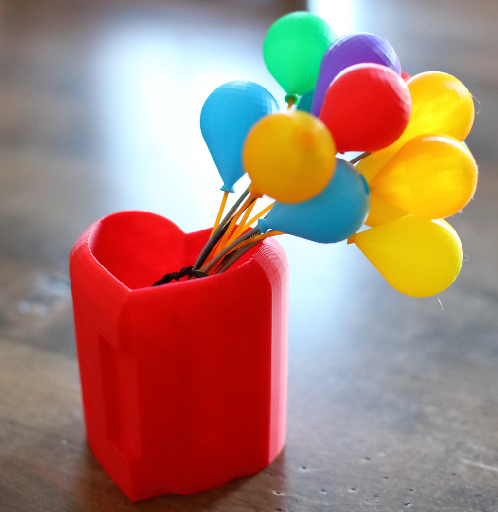 Translucent Balloon + Reuse of Filaments Scraps
