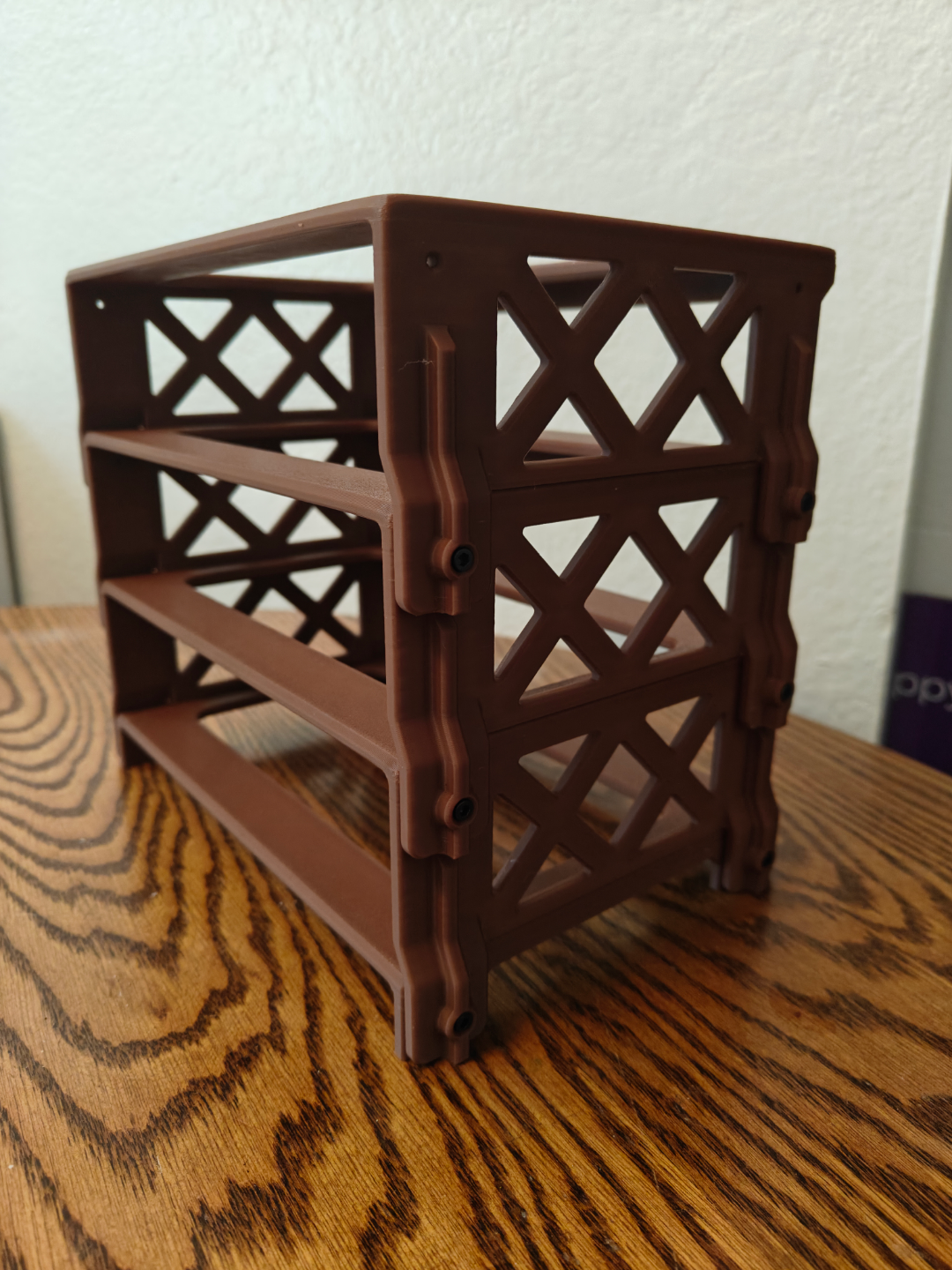 Rack for Gridfinity box 5x4