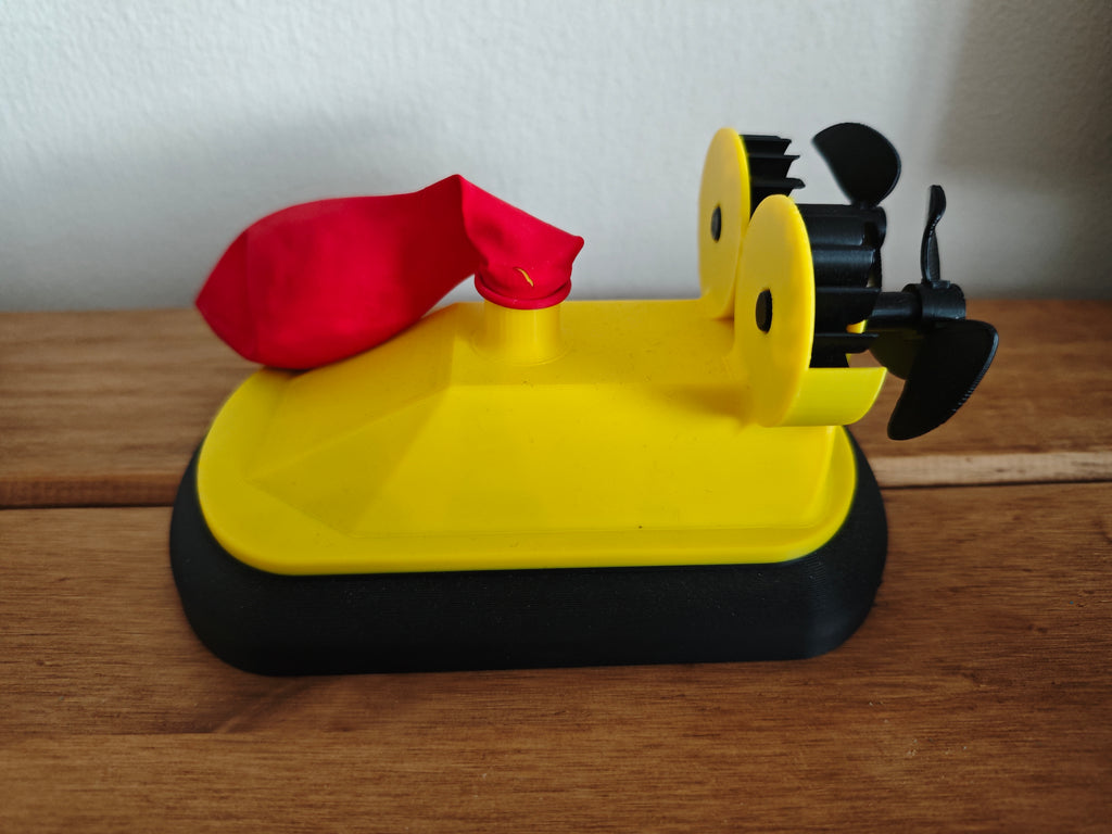 NEW Balloon Hovercraft With "Working" Propellers