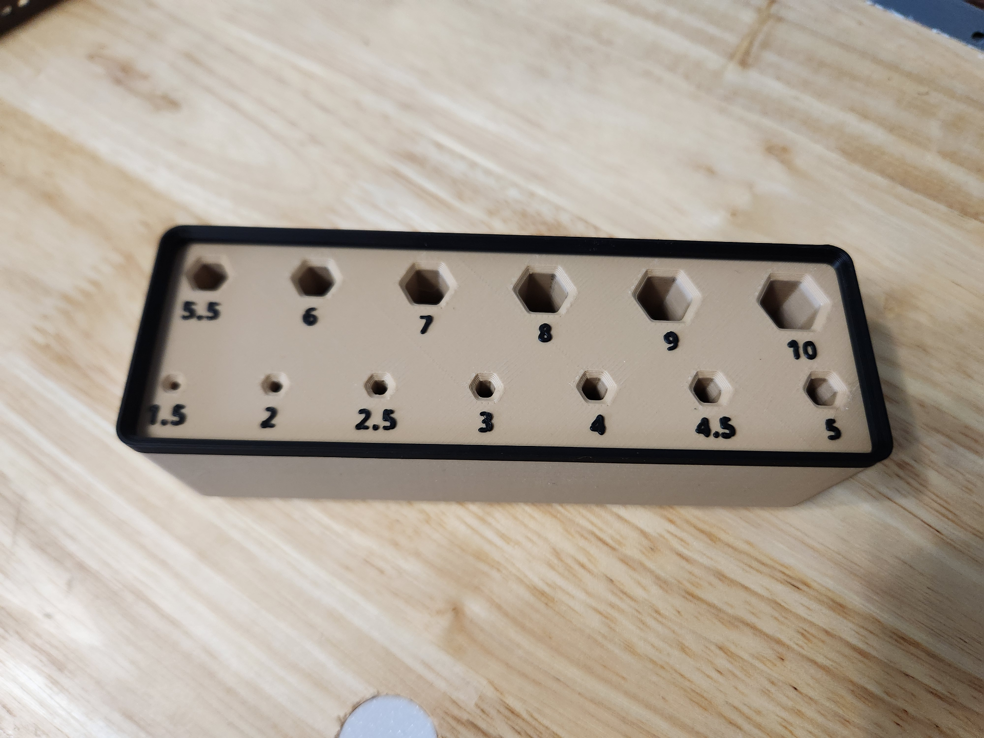 Parametric Gridfinity - Allen Keys & Hex Wrenches