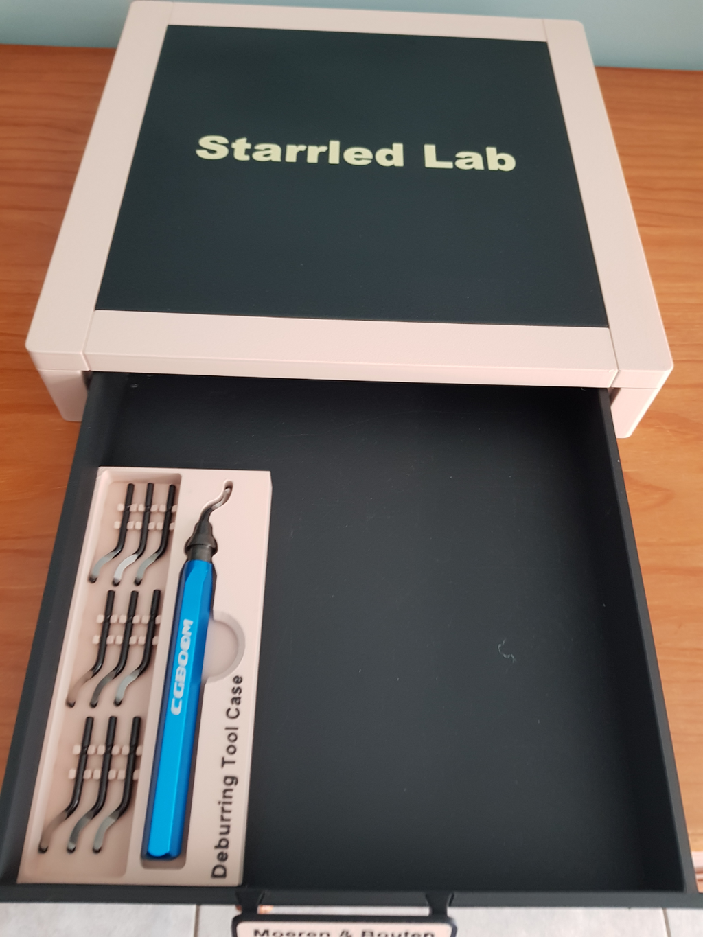 Deburring tool case 150 mm insert