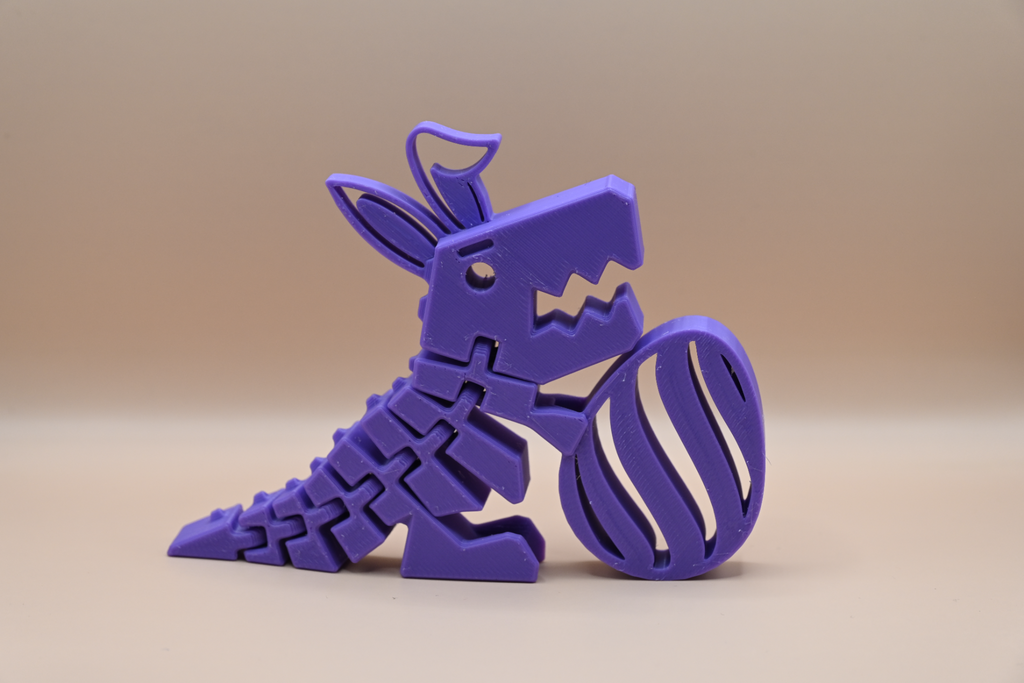 FlexiDino Print in Place - Easter Bunny version