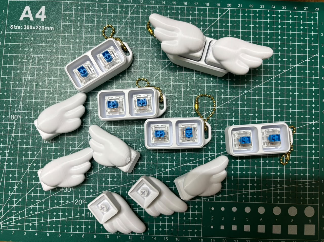 Angel Wings - Key-cap and Clicker