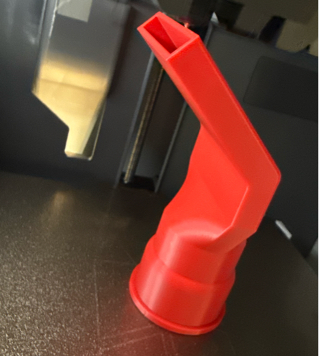 Shop vac angled adapter for rigid brand
