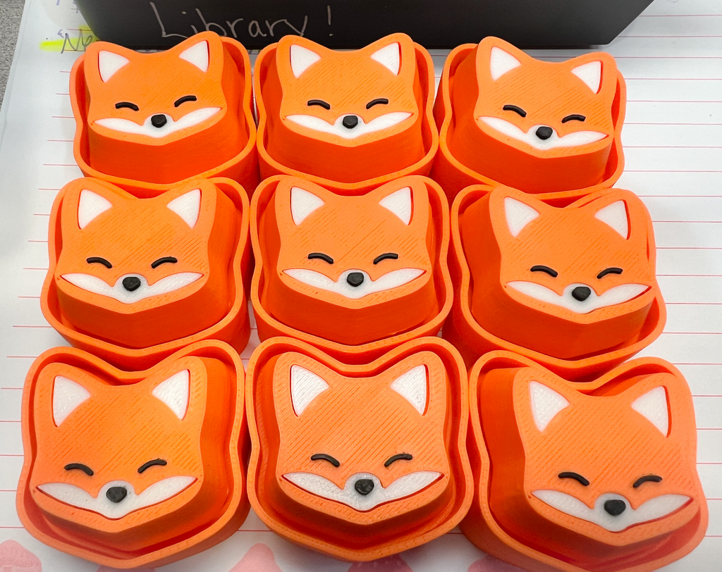 Cute Foxy Fox Fidget Clicker
