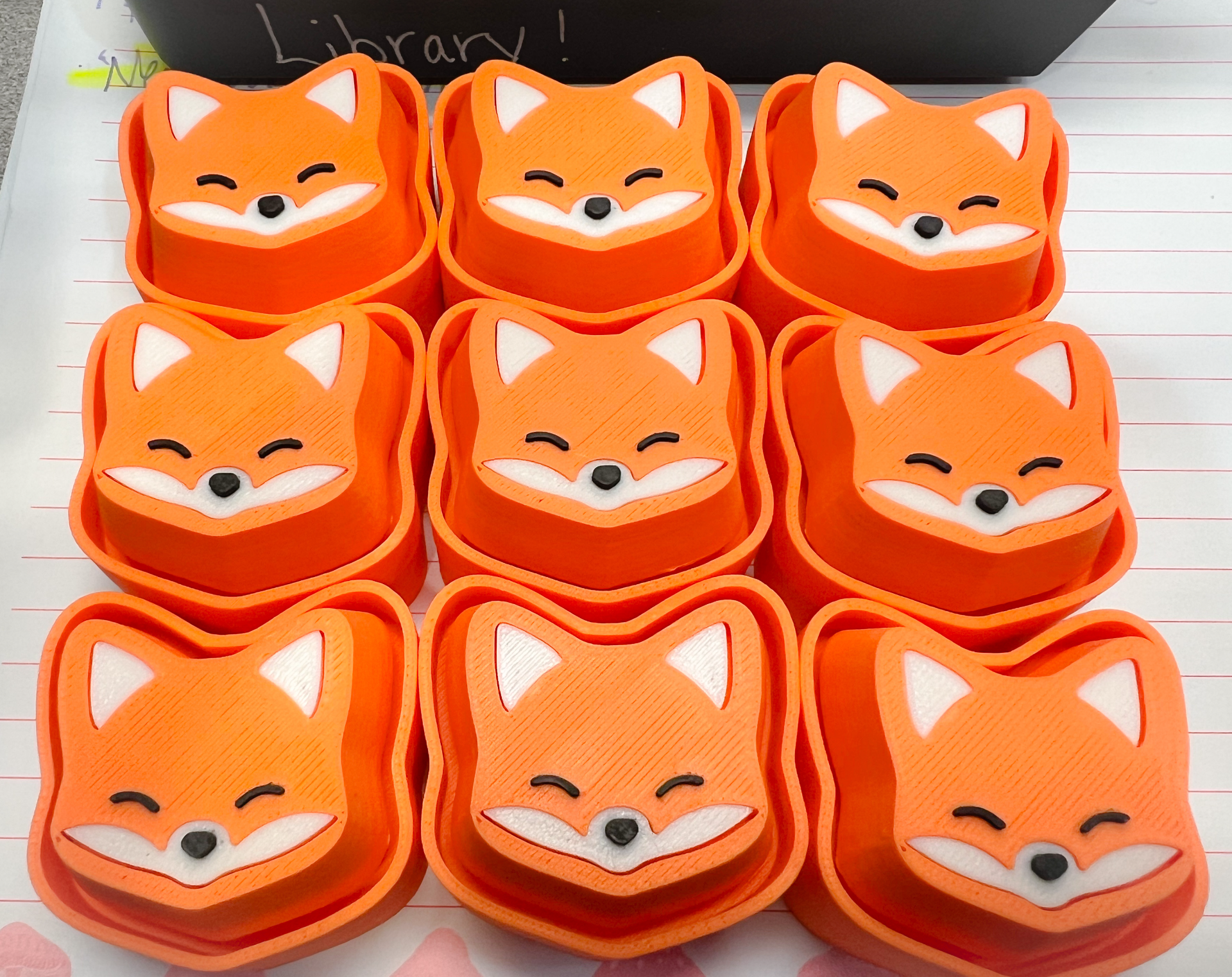 Cute Foxy Fox Fidget Clicker