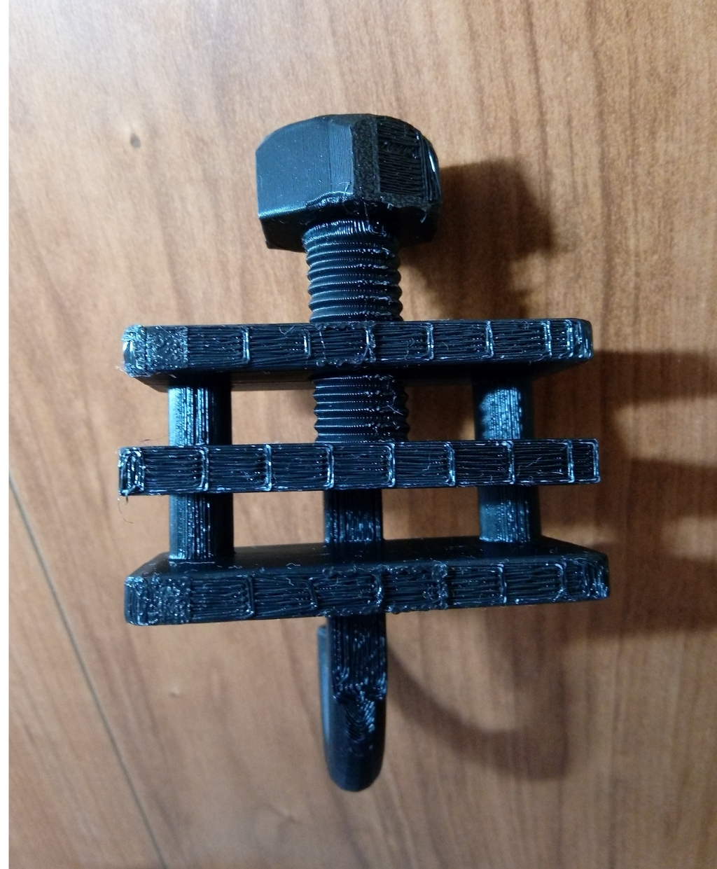 Desk and Shelf Clamp-on Headphone Hook