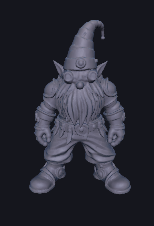AI Steampunk Biker Gnome (Artificial Intelligence)