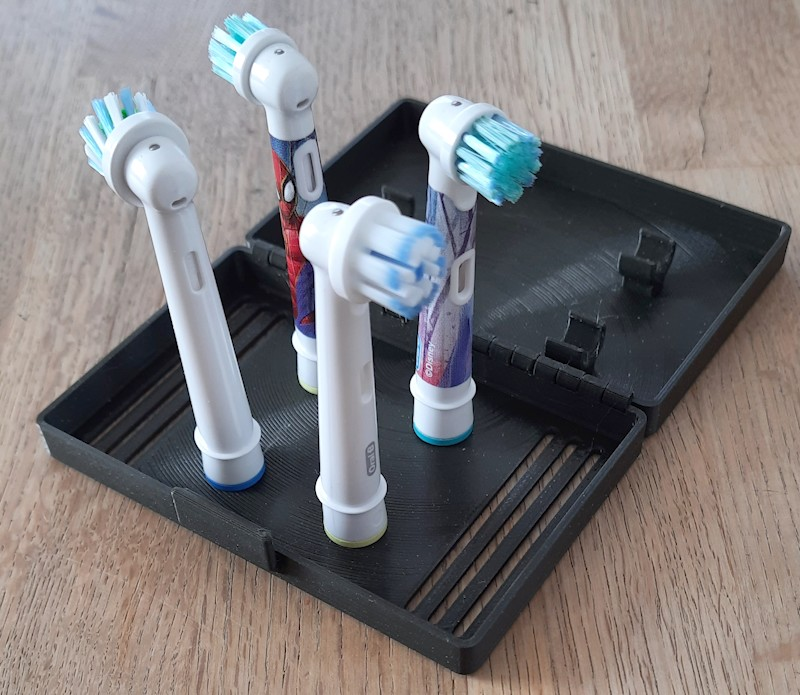Oral-B 2/4/6 Toothbrush Head Travel Case and Stand