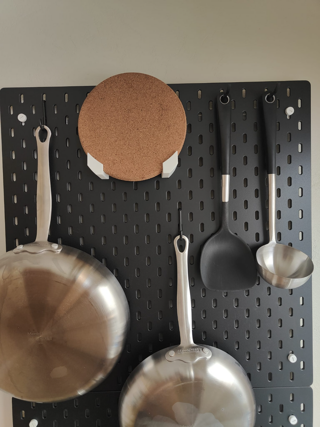 Ikea Skadis Heat pot stand holder