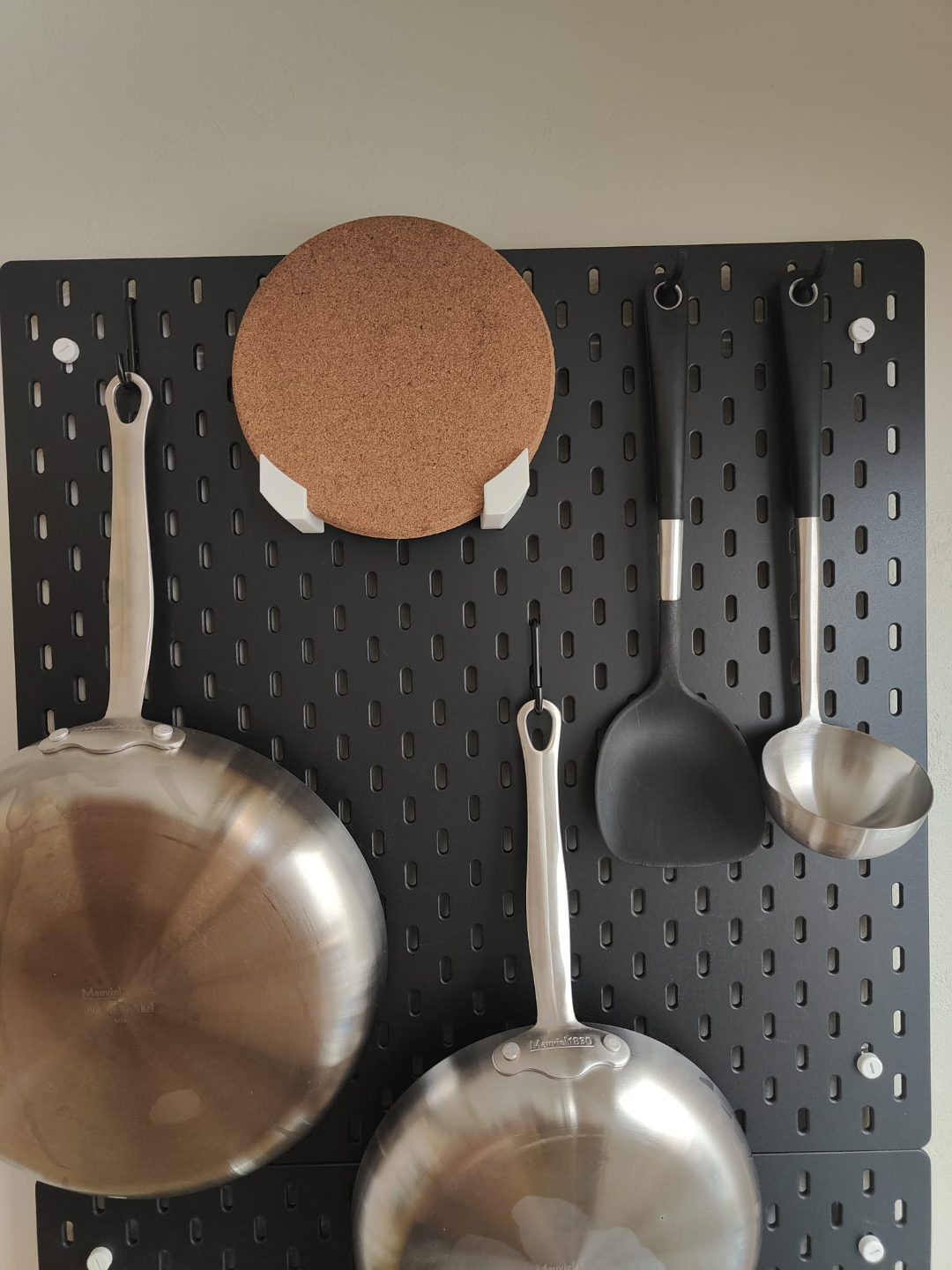 Ikea Skadis Heat pot stand holder
