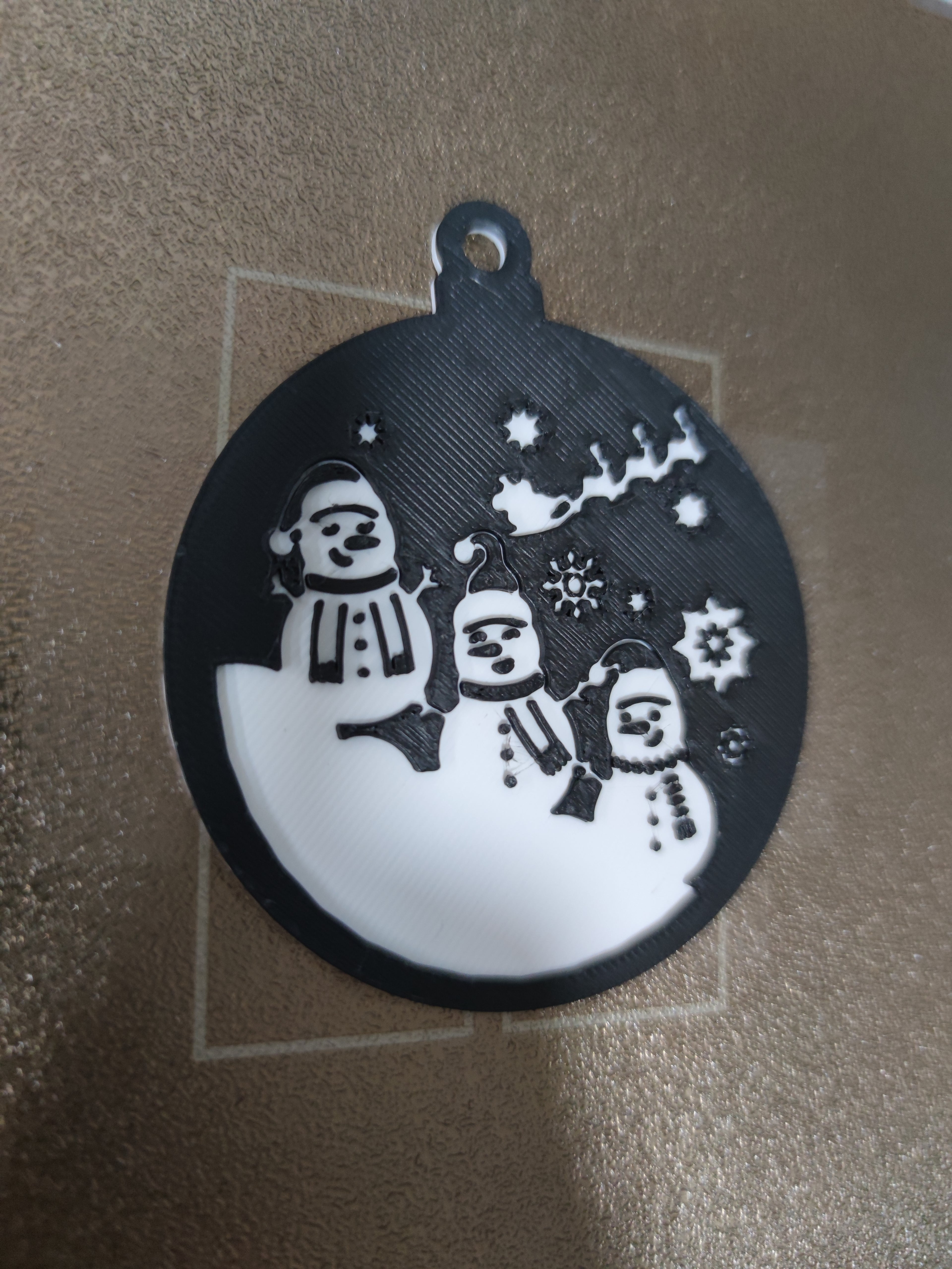 3D Christmas Ornament for Printing