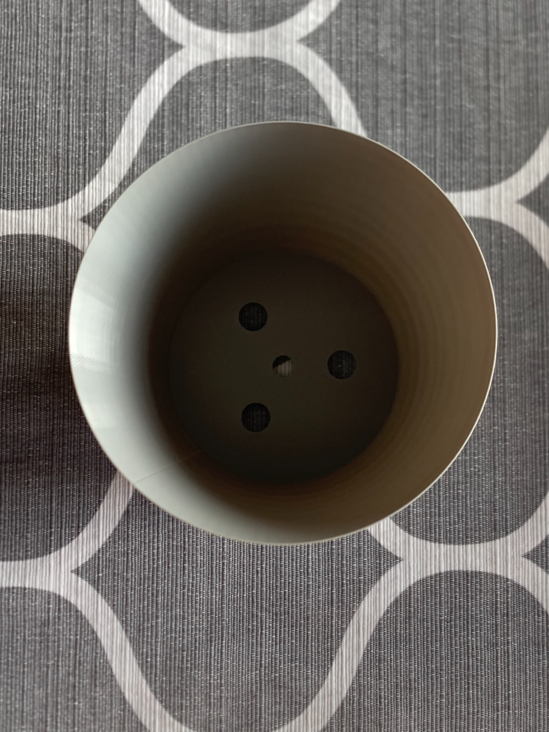 thin pot insert- 3 legs and 4 holes- small and big