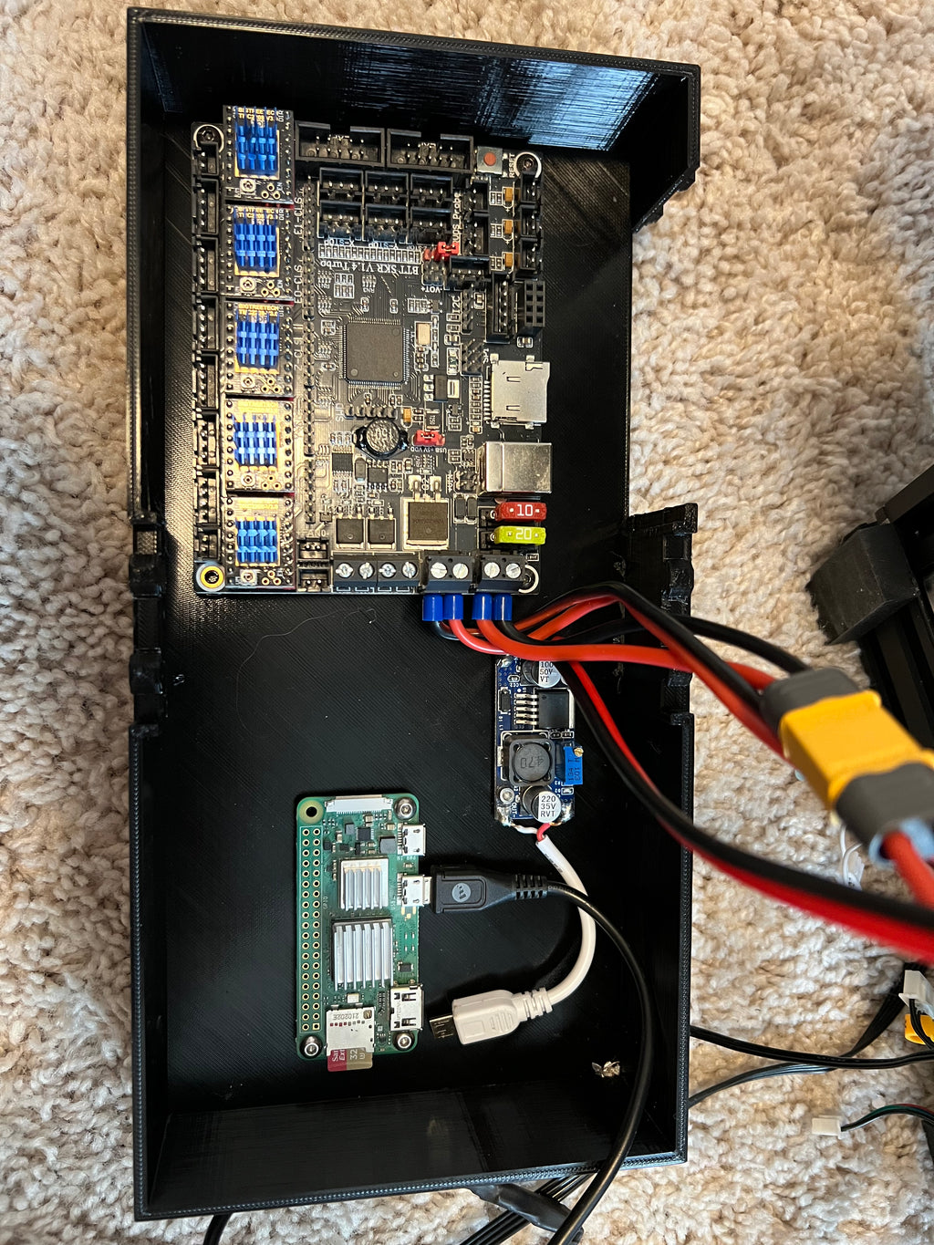 Ender 3 Max modified Electronics Box