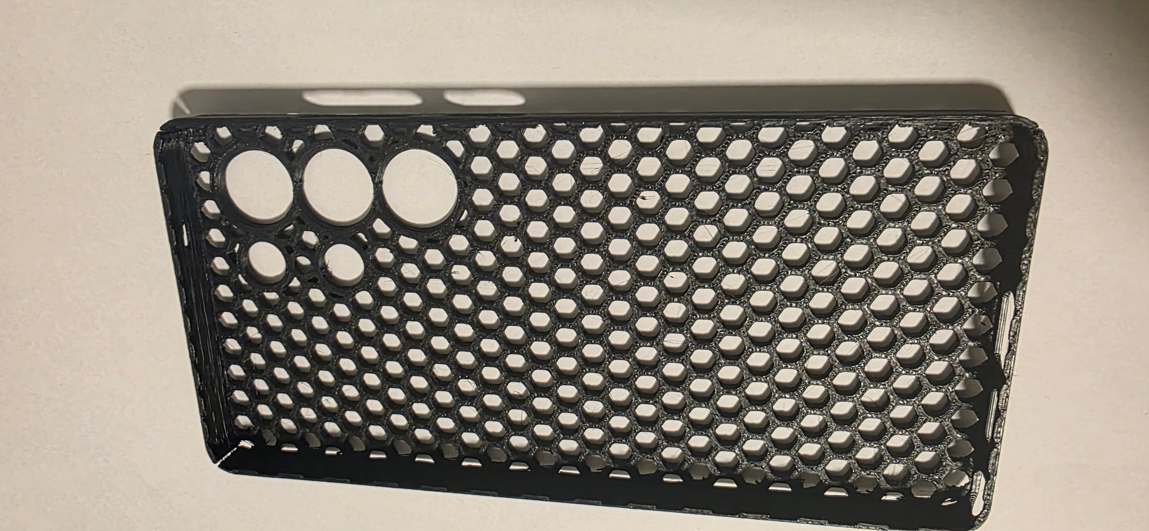 Carcasa Samsung galaxu S25 ultra panal de abejas