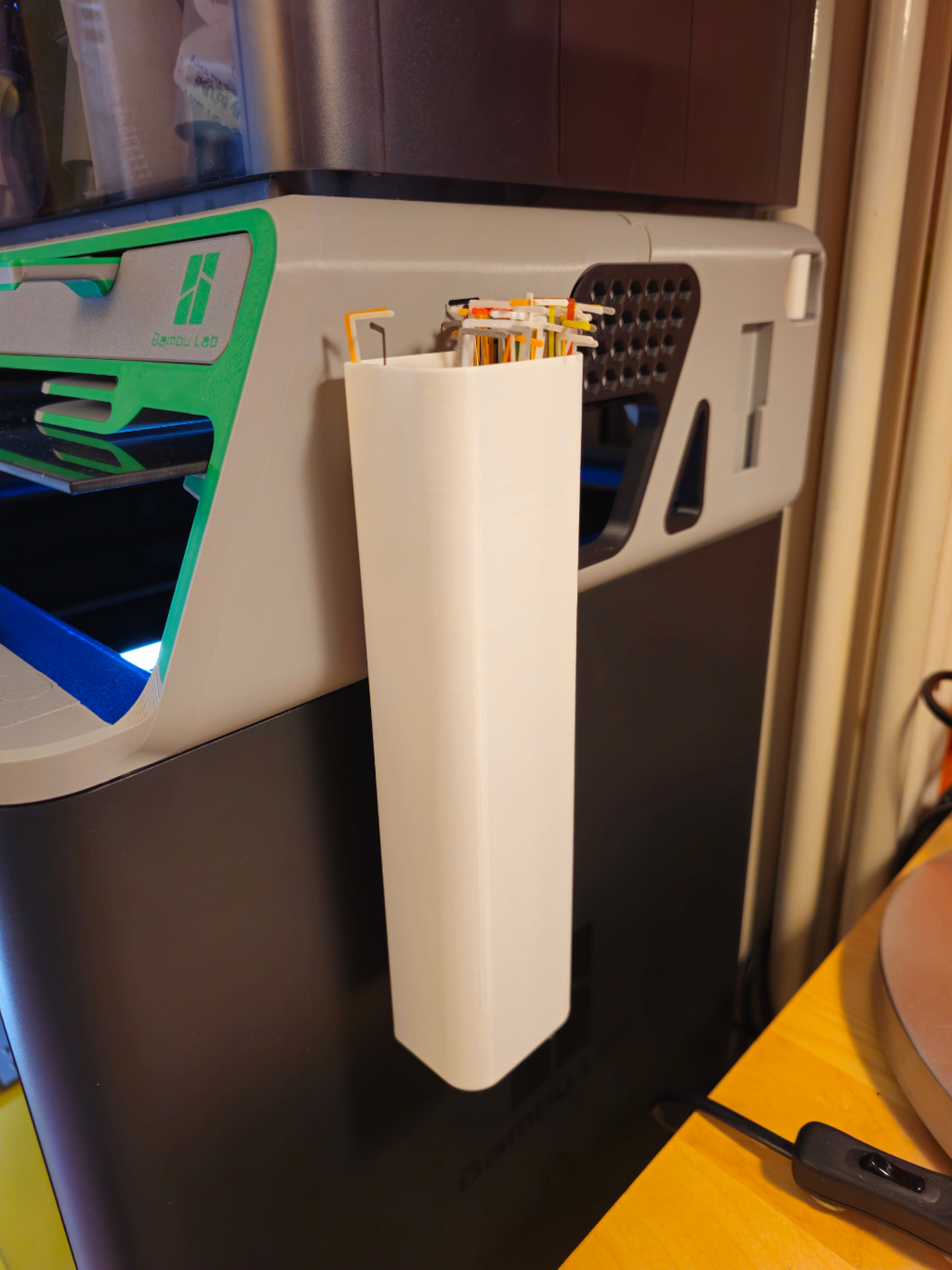 AMS Riser Filament purge line bin