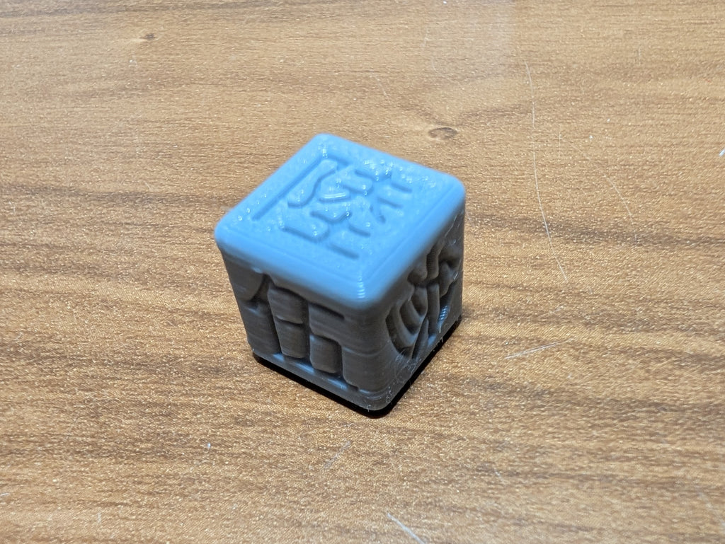 Dice with Chinese Numerals