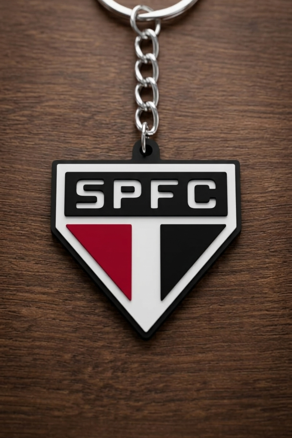 Chaveiro em relevo São Paulo futebol clube