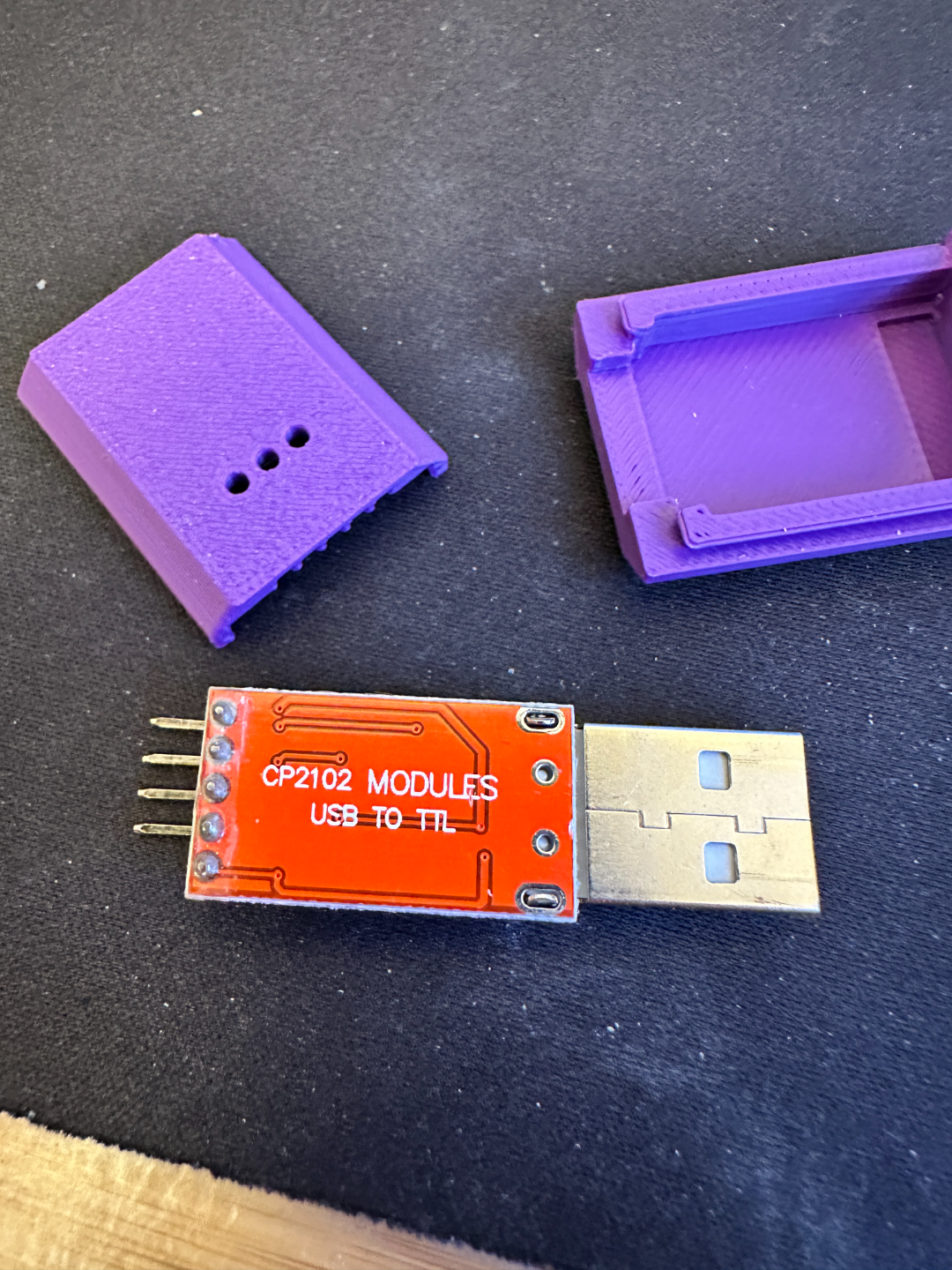 USB 2 TTLCase (CP2102 module)
