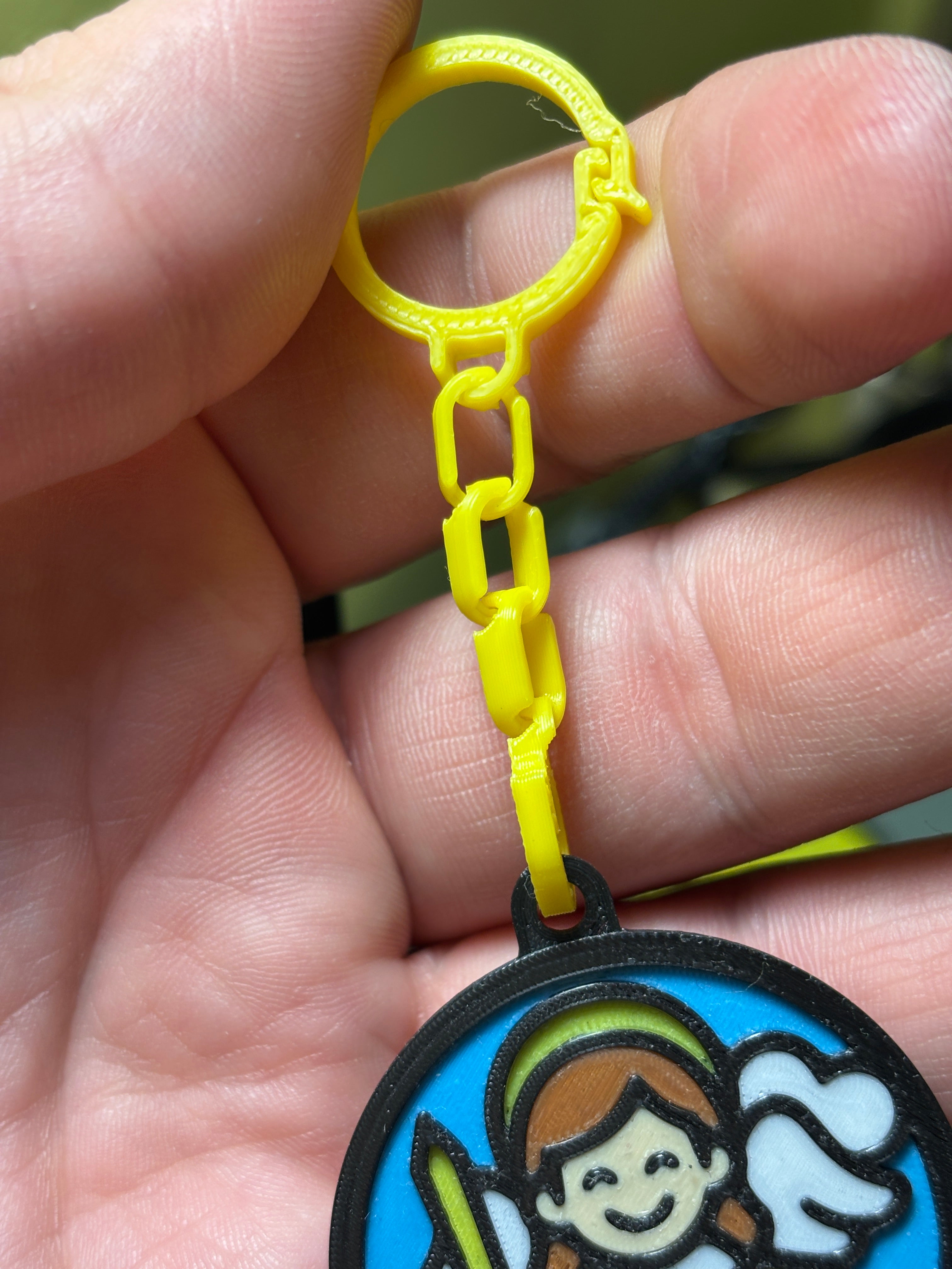 key chain V2 one item