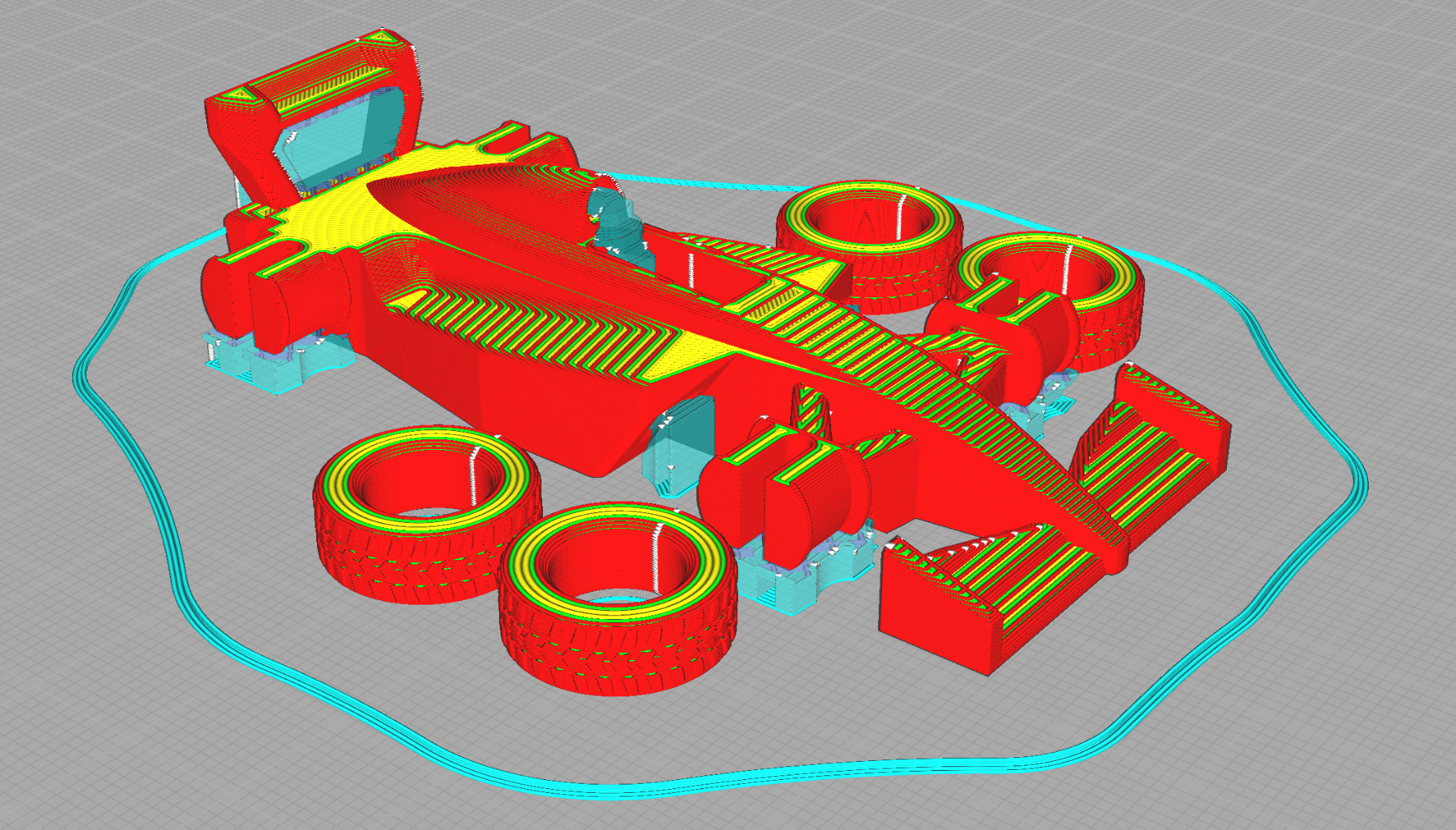 F1 Car (Simplified)