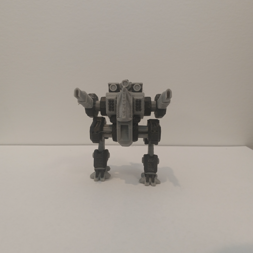 Q-17 Fighter Mech (Print In Place) Articulated