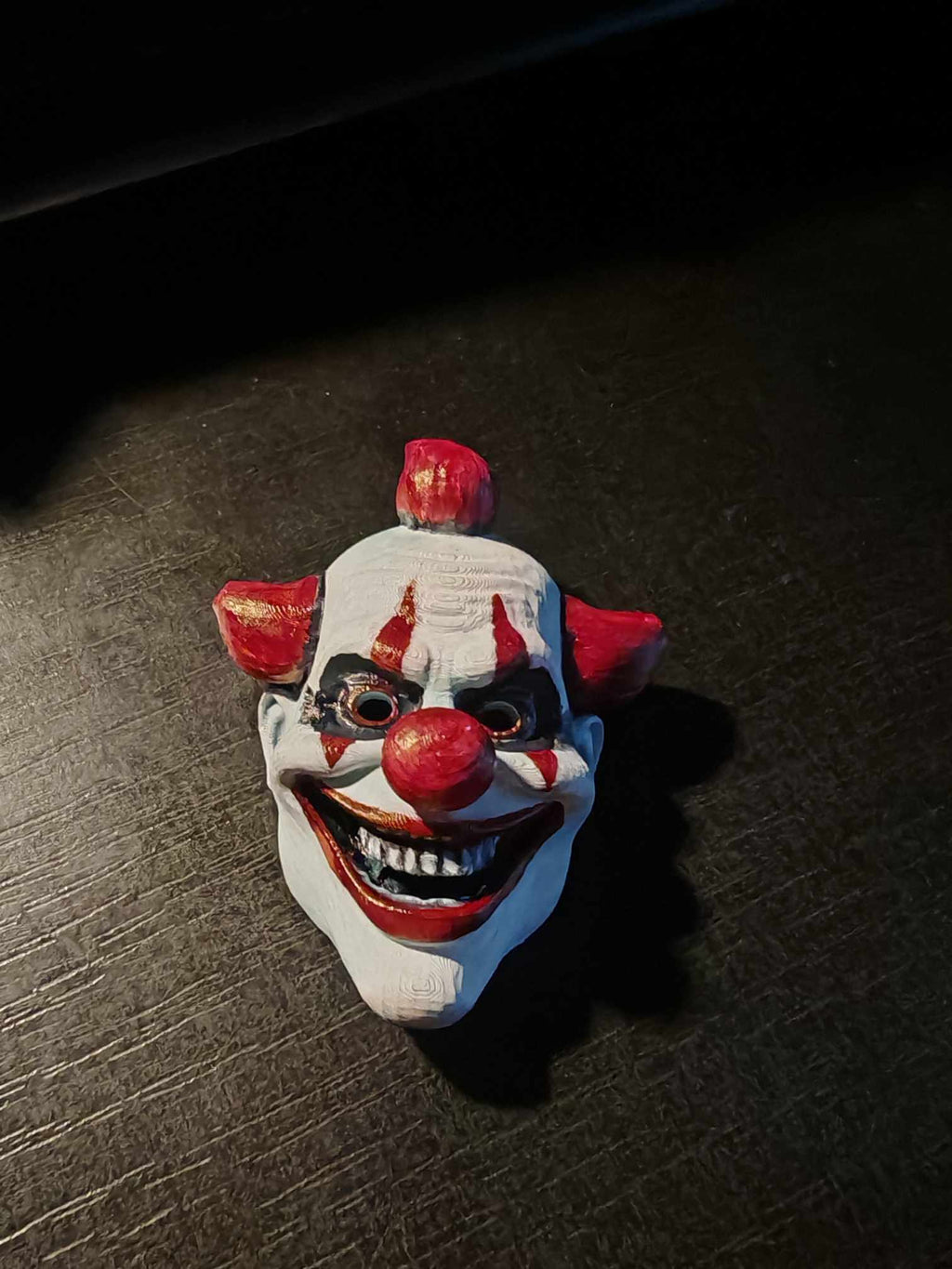 Scary clown mask