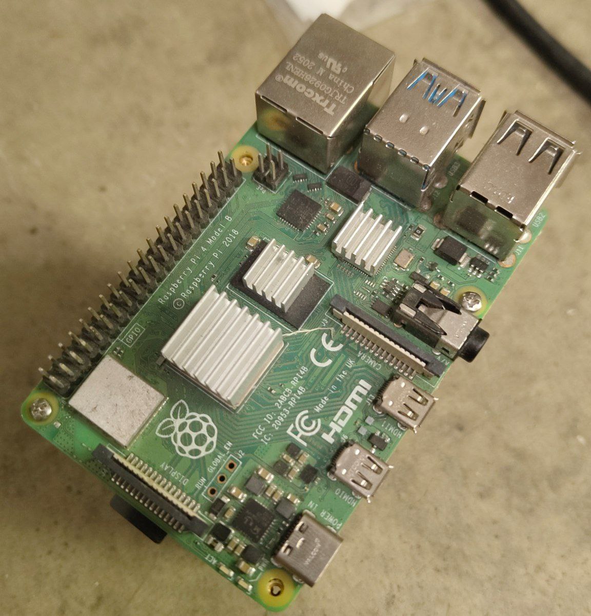 Raspberry Pi wall mount (works with all models)
