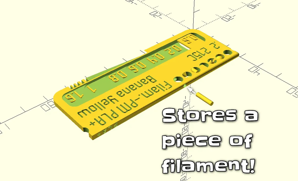 Filament swatch