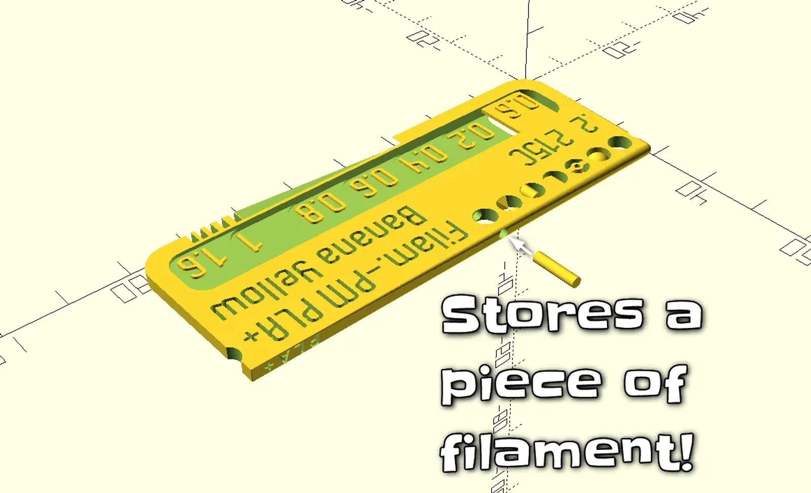 Filament swatch